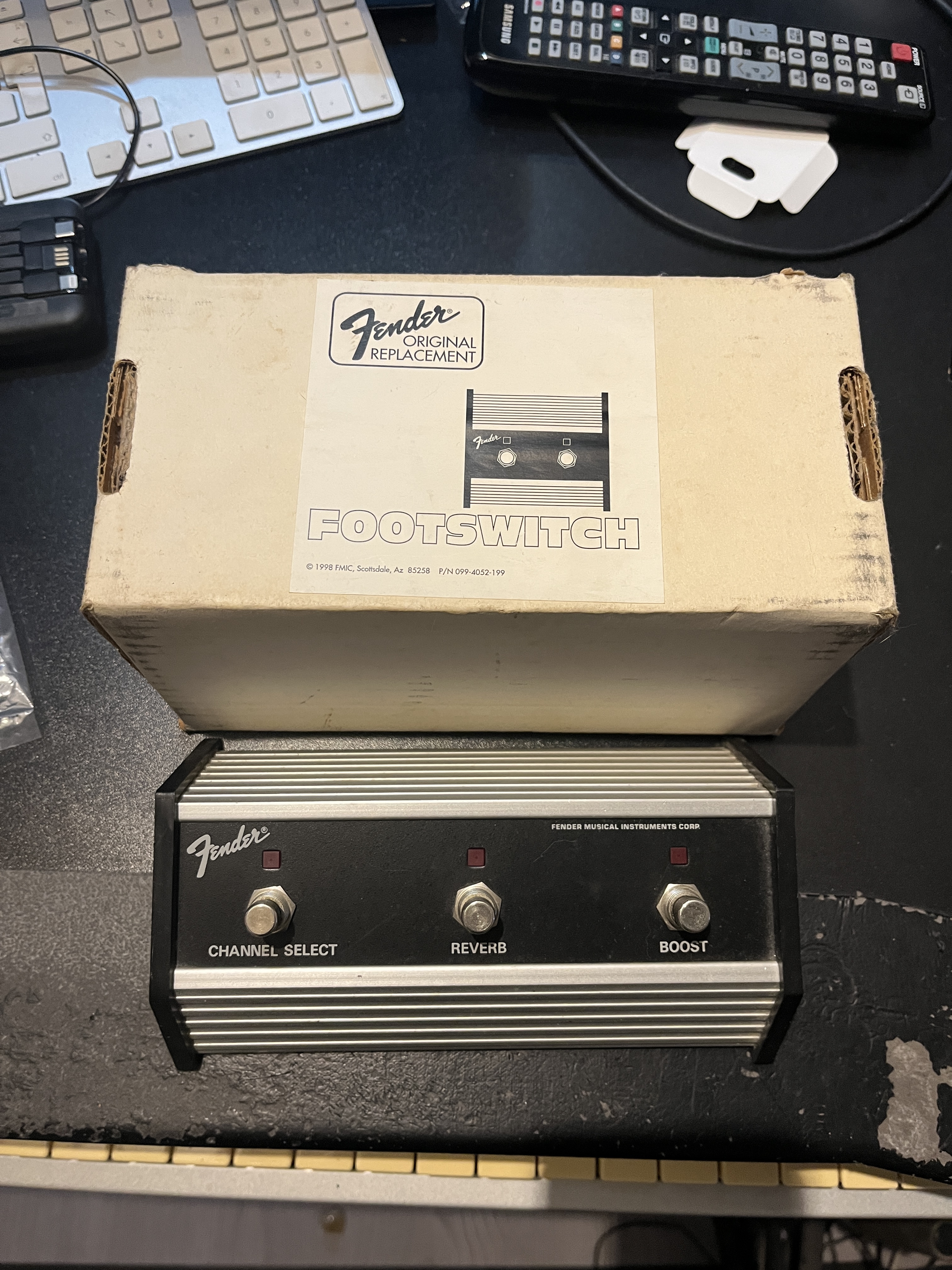 Vends Fender Footswitch 3 boutons