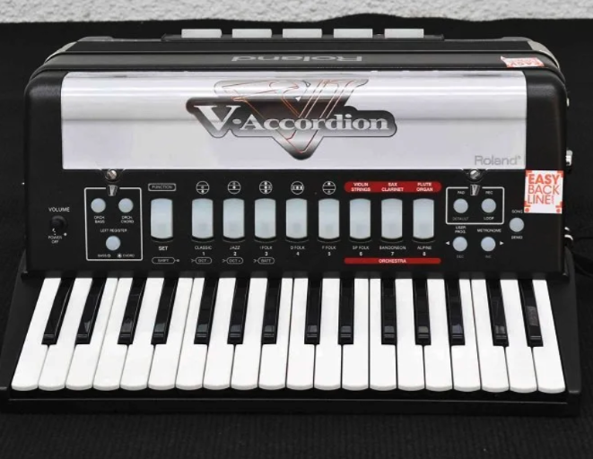 Accordeon Roland Clavier Piano FR 2 V-accordion  JAMAIS SERVI 