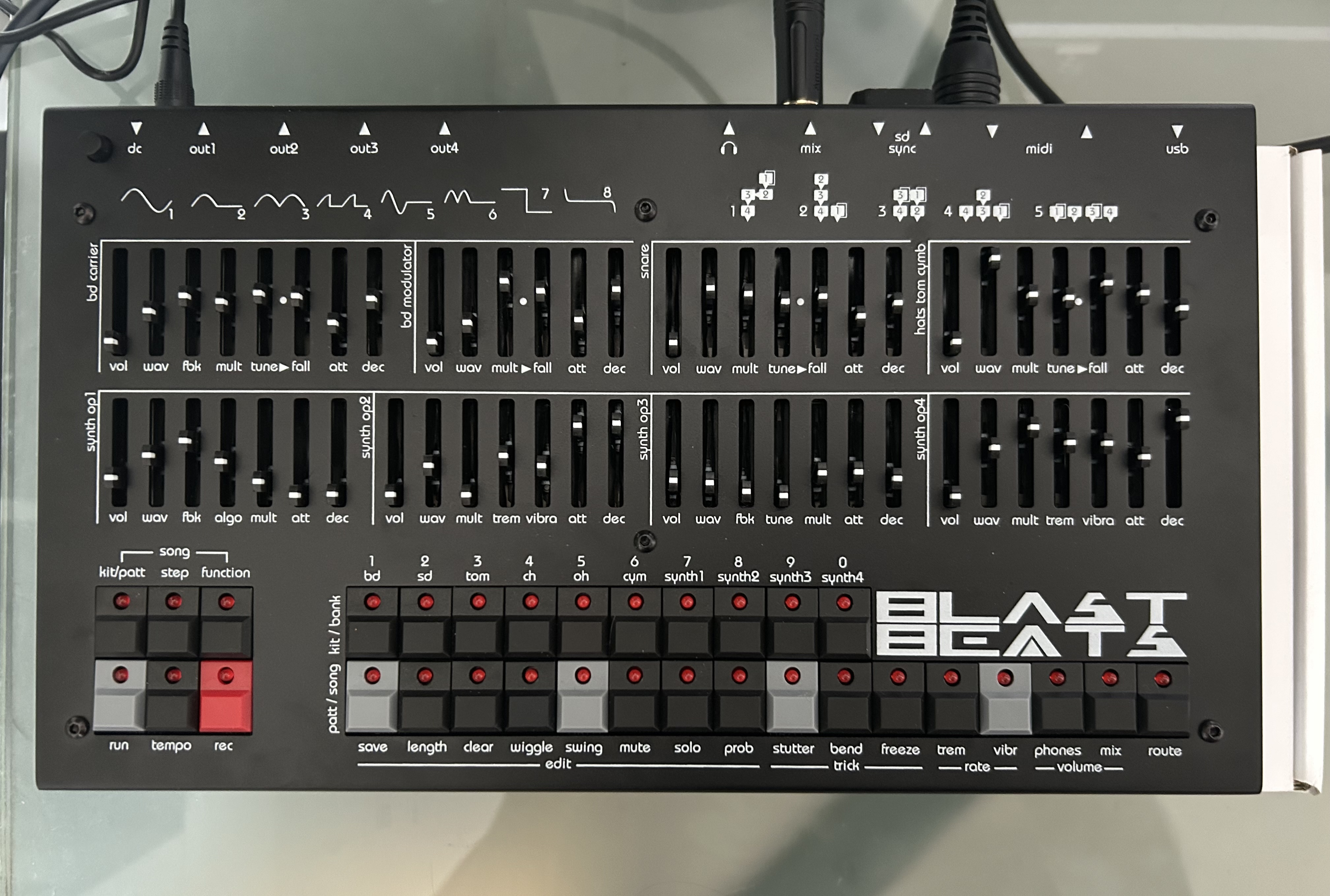 Twisted Electrons Blast Beats