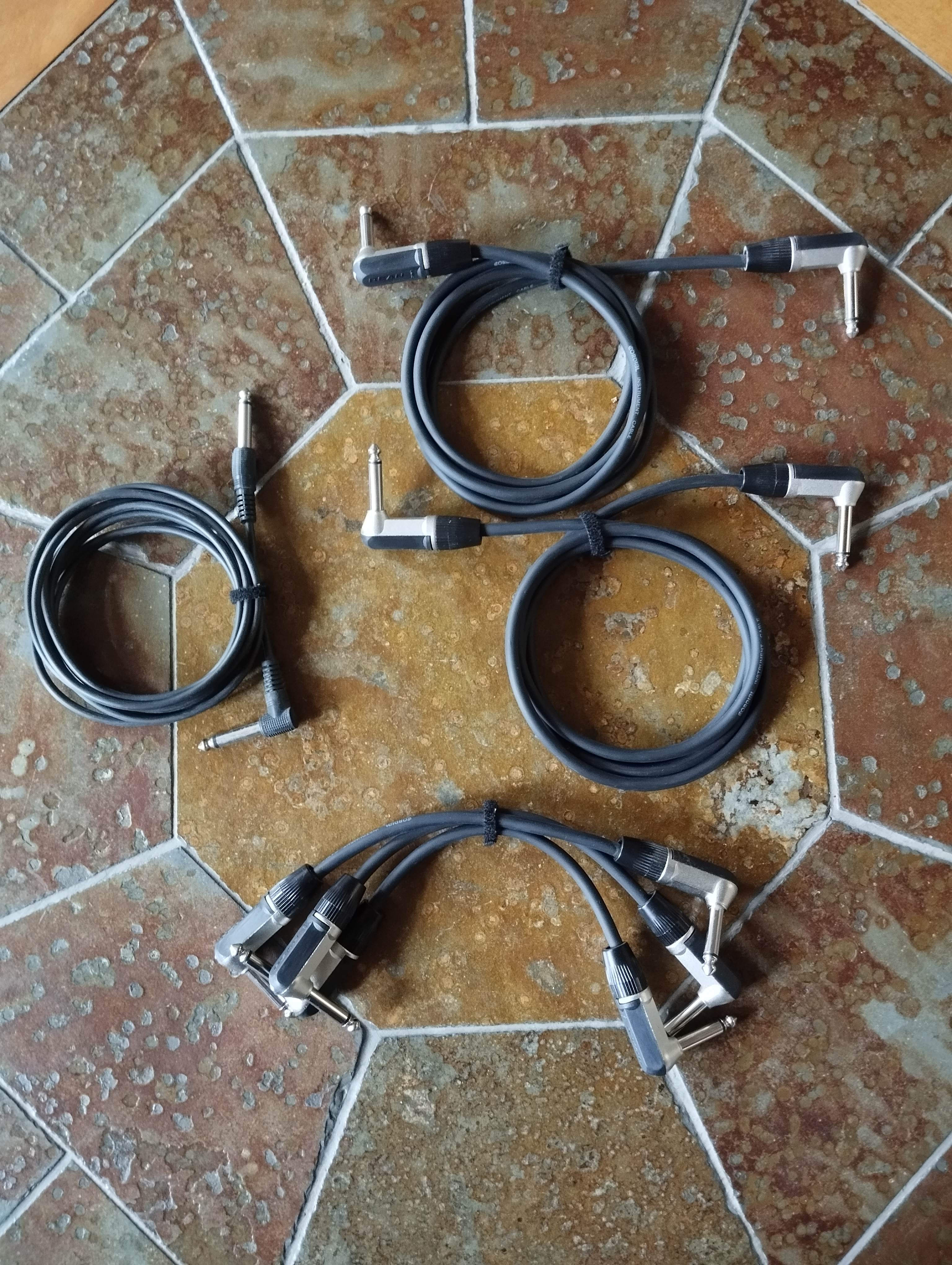 Lot de Jacks Cordial coudés mono