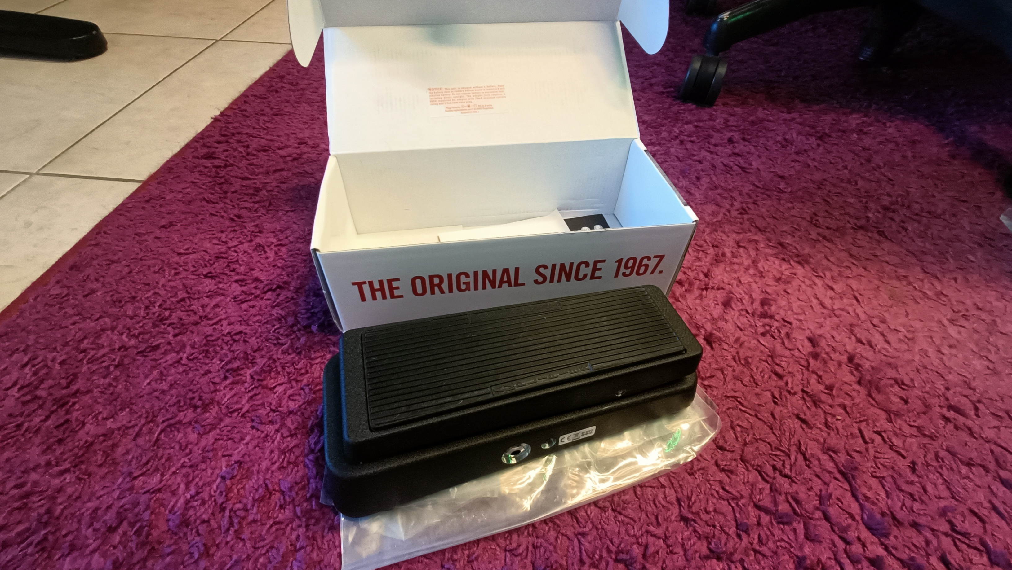 Vends Dunlop GCB95F Cry Baby Classic - Neuve jamais utilisée