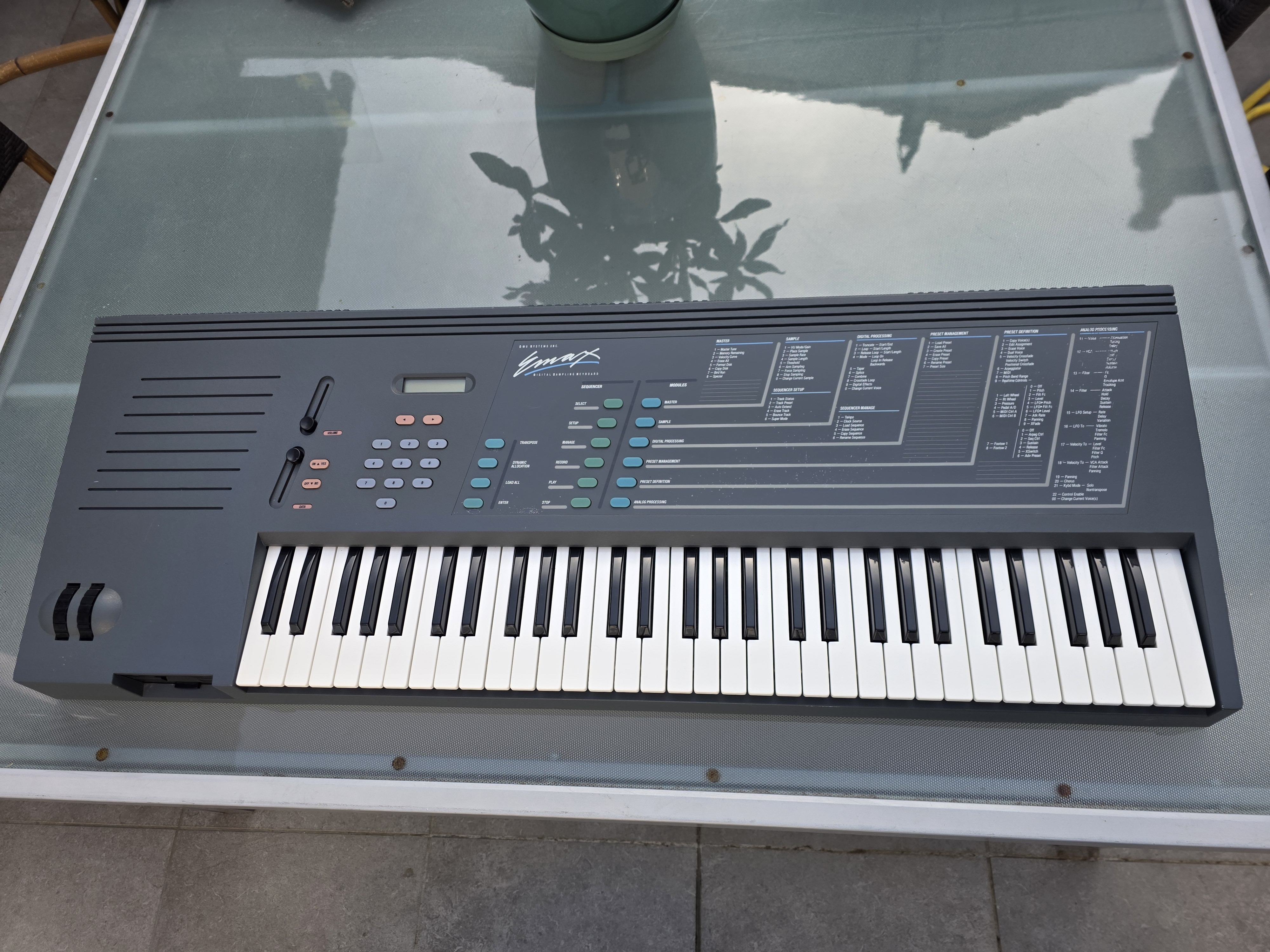 Synthétiseur  sampleur emu Emax