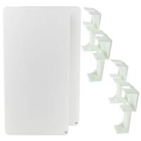 the t.akustik PET Wall Absorber 120 WH avec les elements d accroche , moitie prix