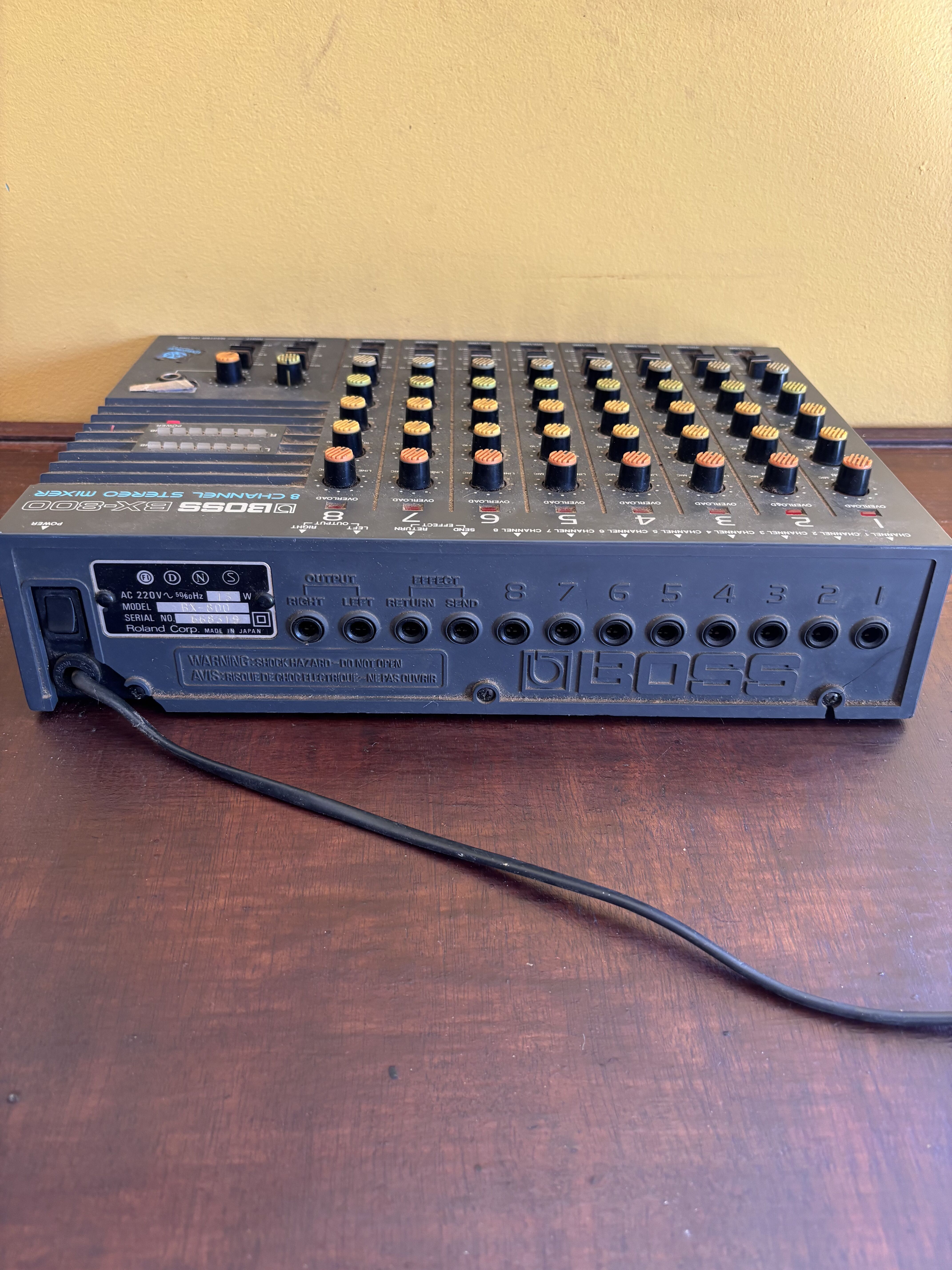 Boss BX-800 8 Channel Stereo Mixer (35745)