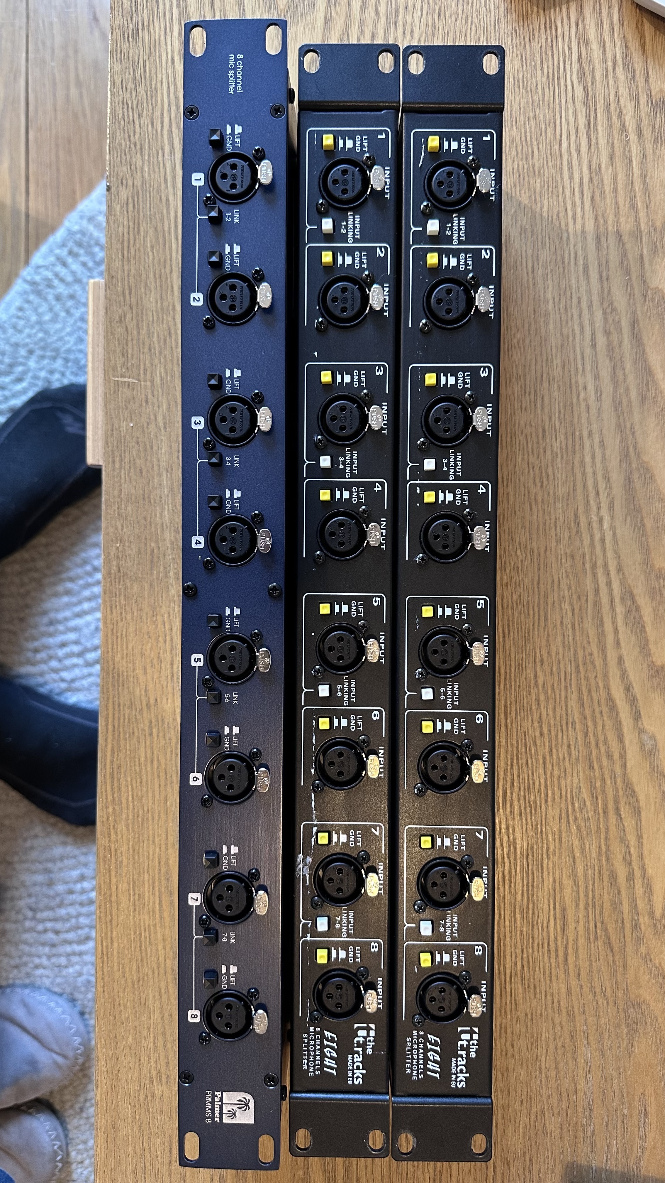 Splitter audio passifs XLR