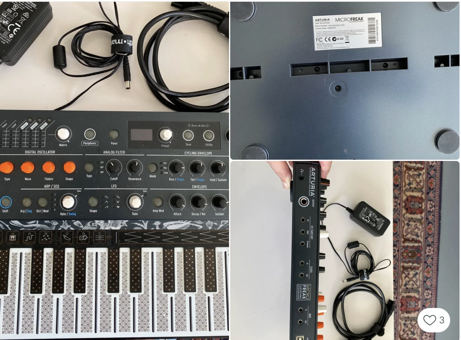 arturia micro freack bon etat , peut servis 