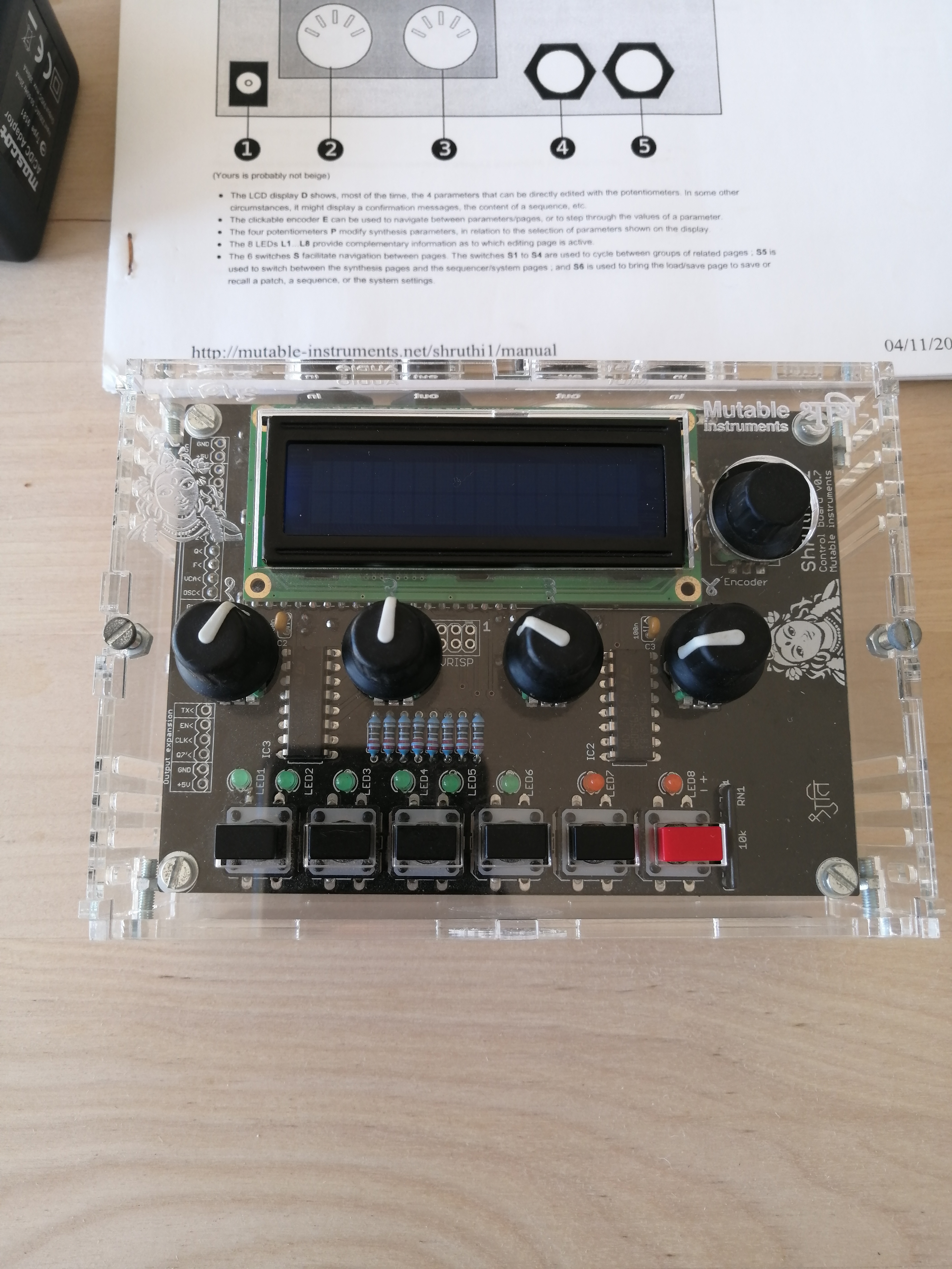 Mutable Instruments Shruthi-1 (27139)