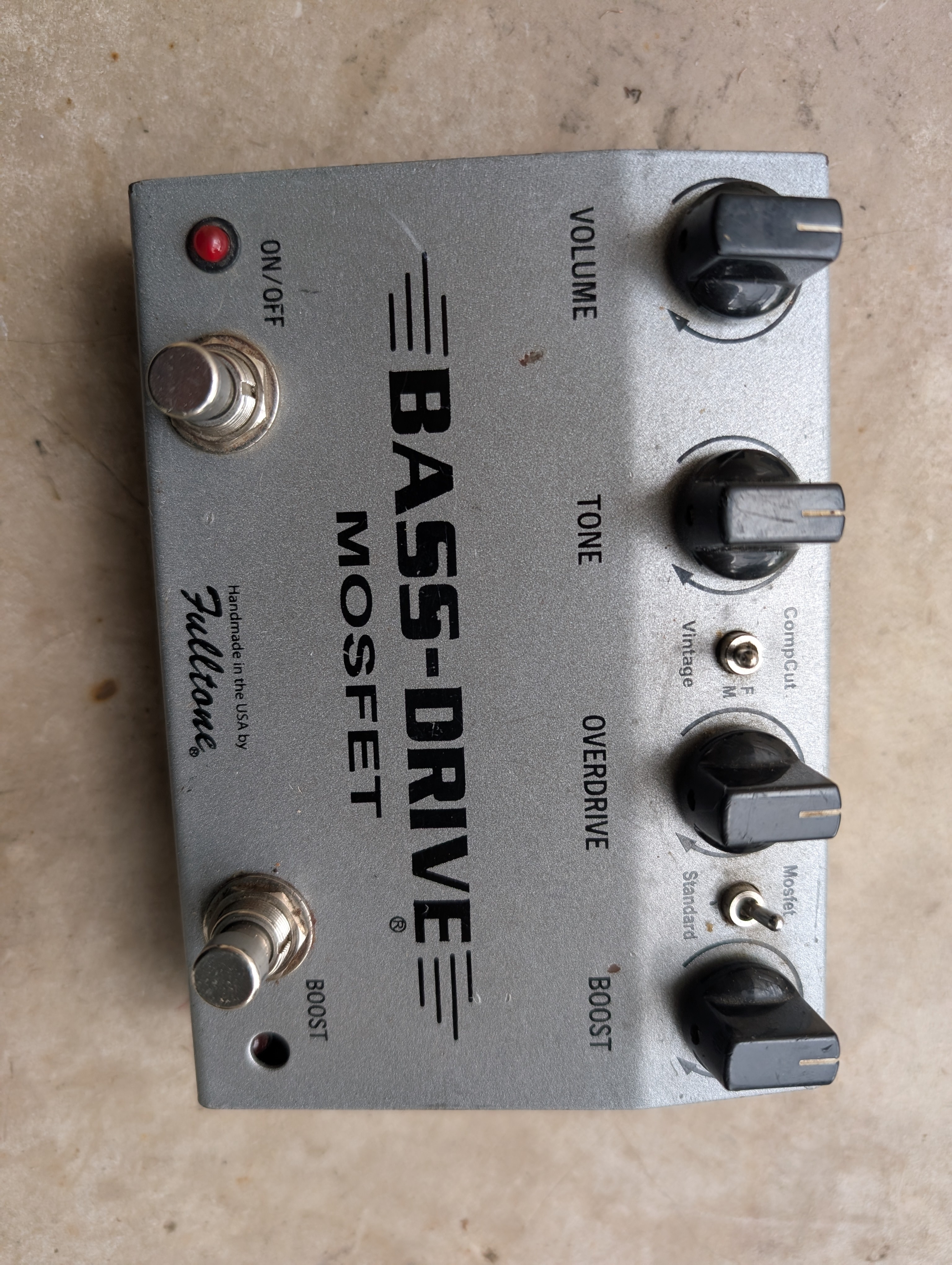 Vends Fulltone Bass-Drive Mosfet