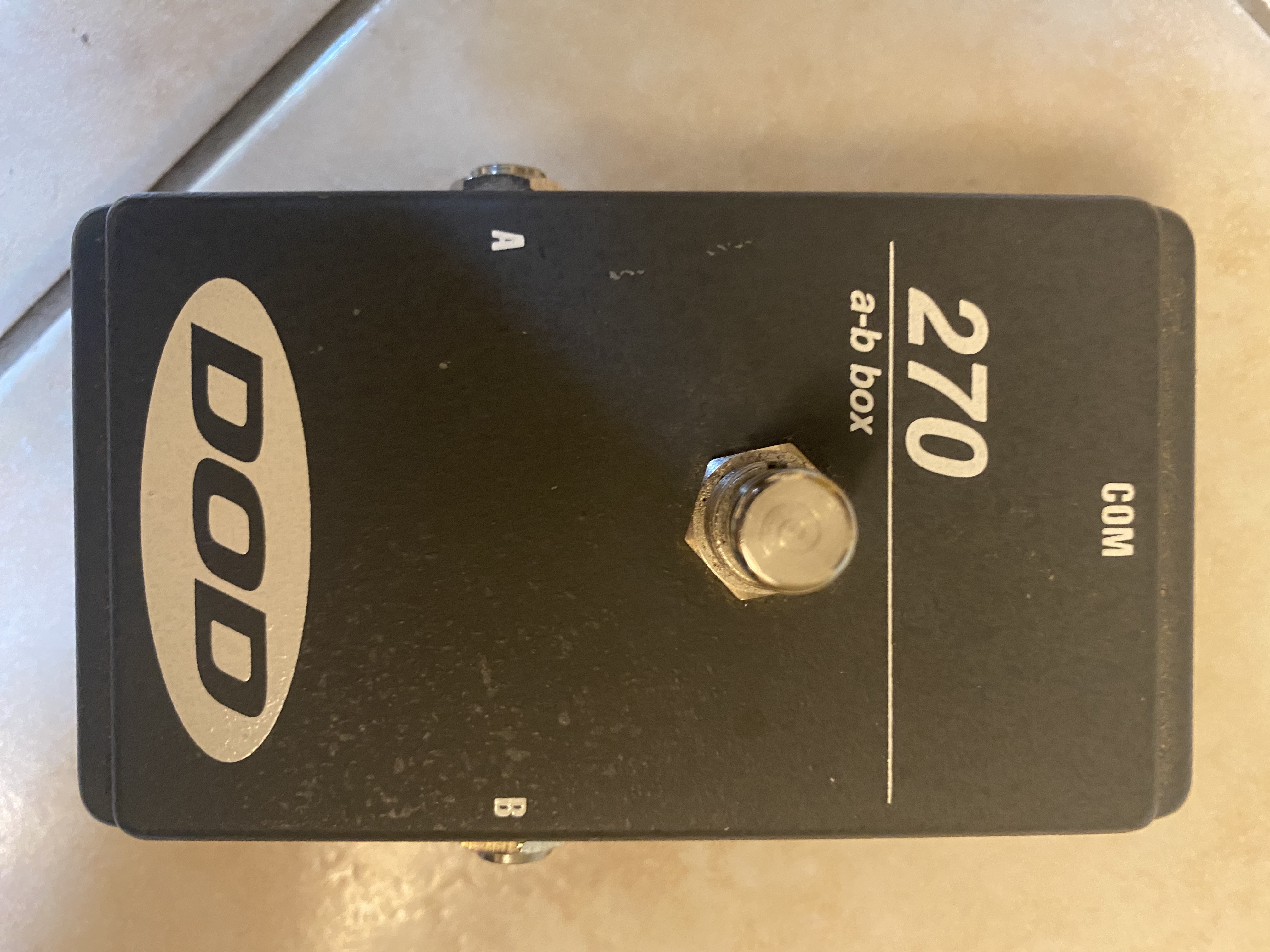 vends footswitch dod 270 a-b box