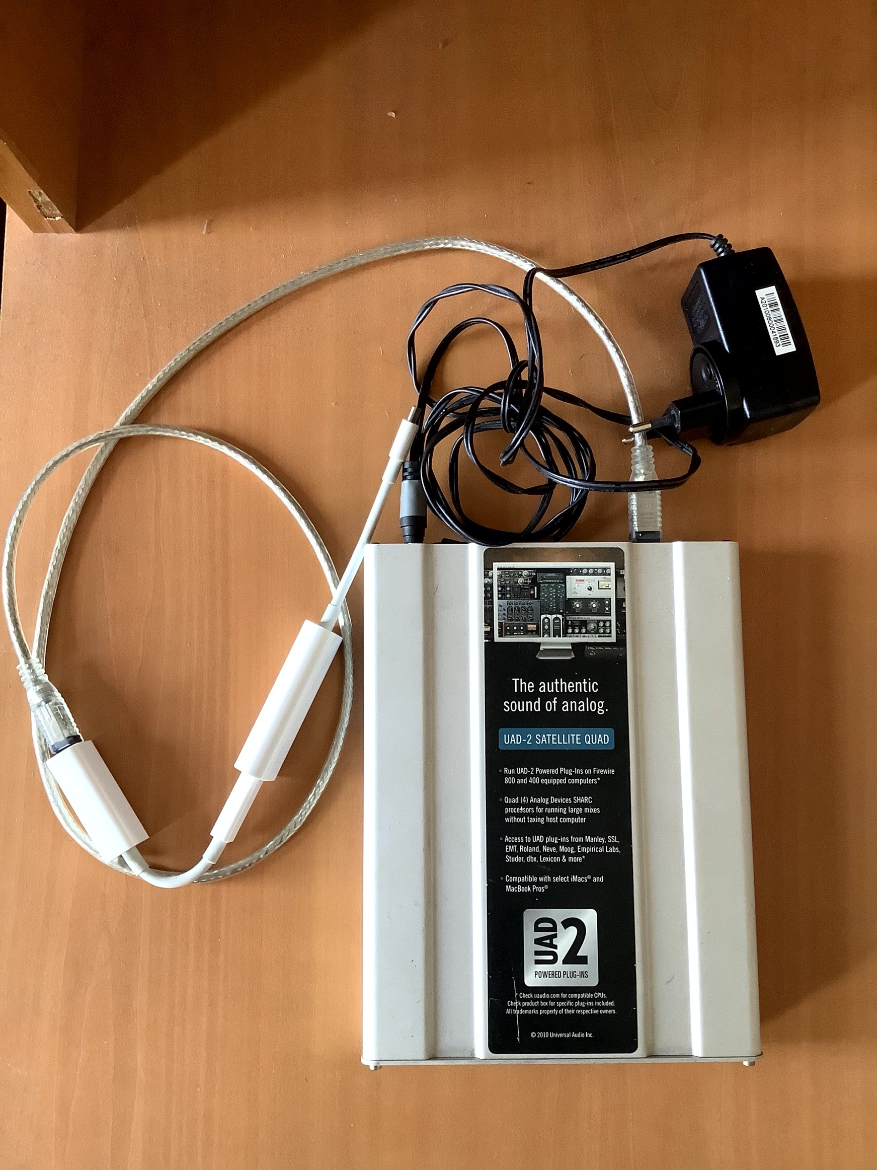 Vends UAD2 Satellite Quad Firewire