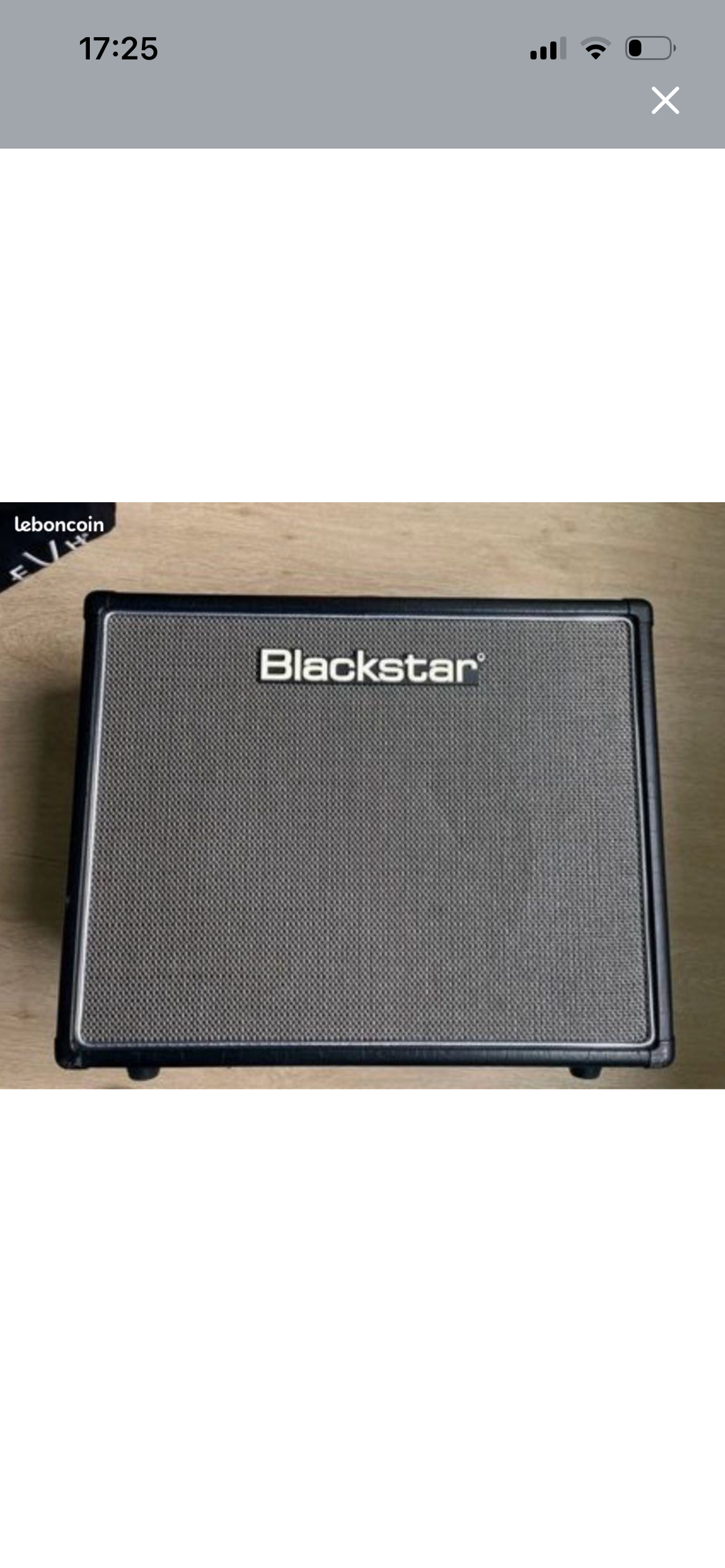 Vends Blackstar hit 20 R neuf
