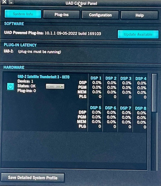 Universal Audio UAD-2 Satellite Thunderbolt 3 - OCTO Core (59762)