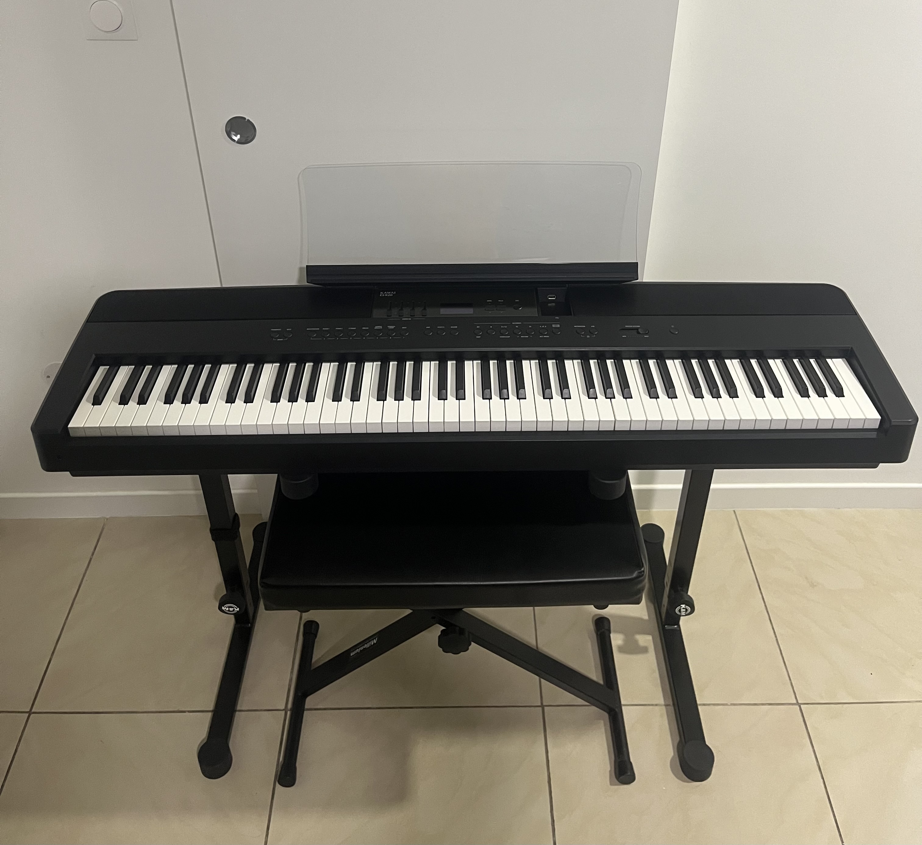 Piano numérique Kawai ES-920 Excellent état (essai possible)
