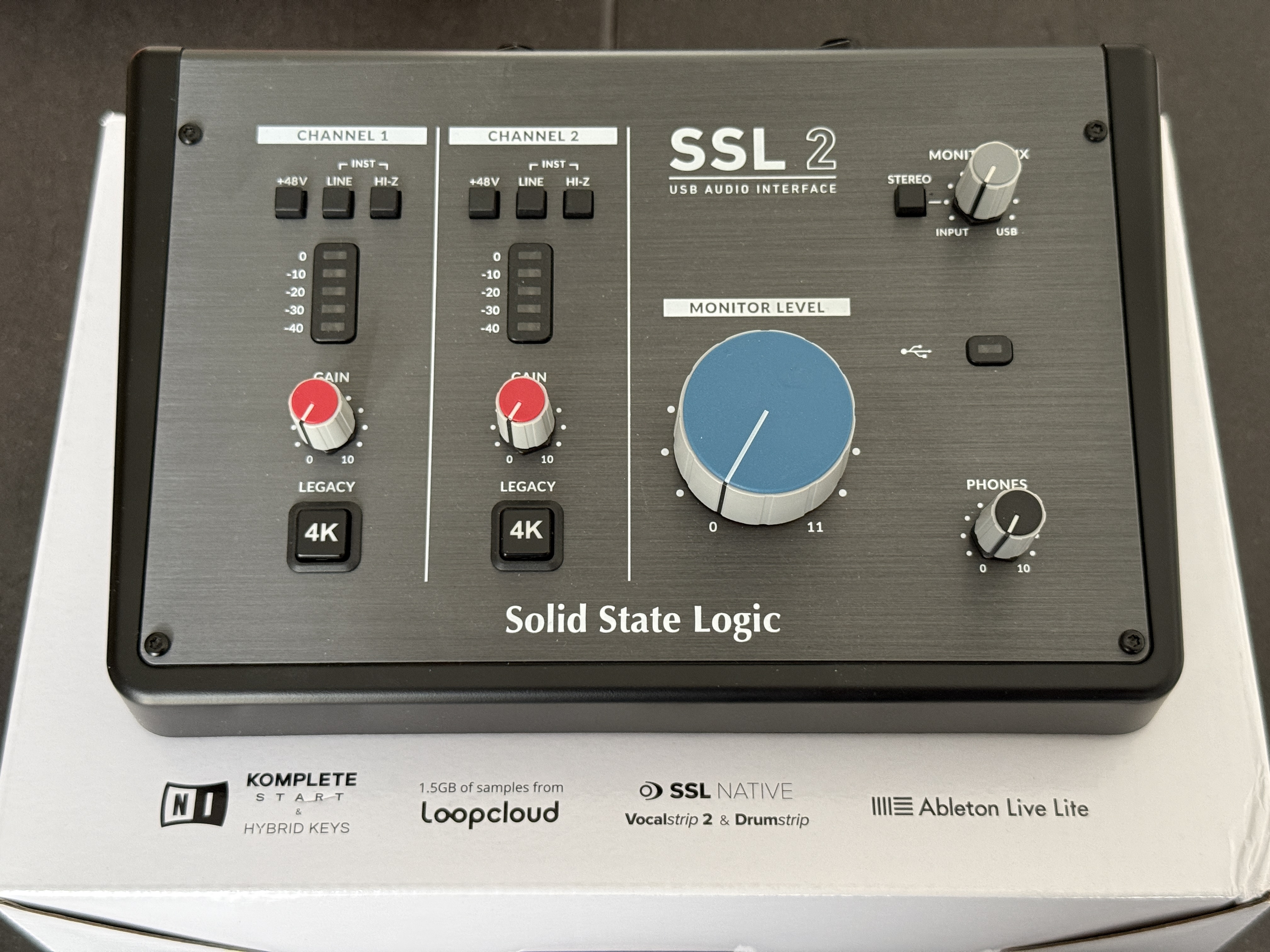 Interface audio SSL 2 neuve 