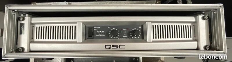QSC GX5 + flight case 2u