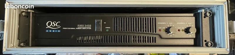 QSC RMX 2450 + flight case 2U