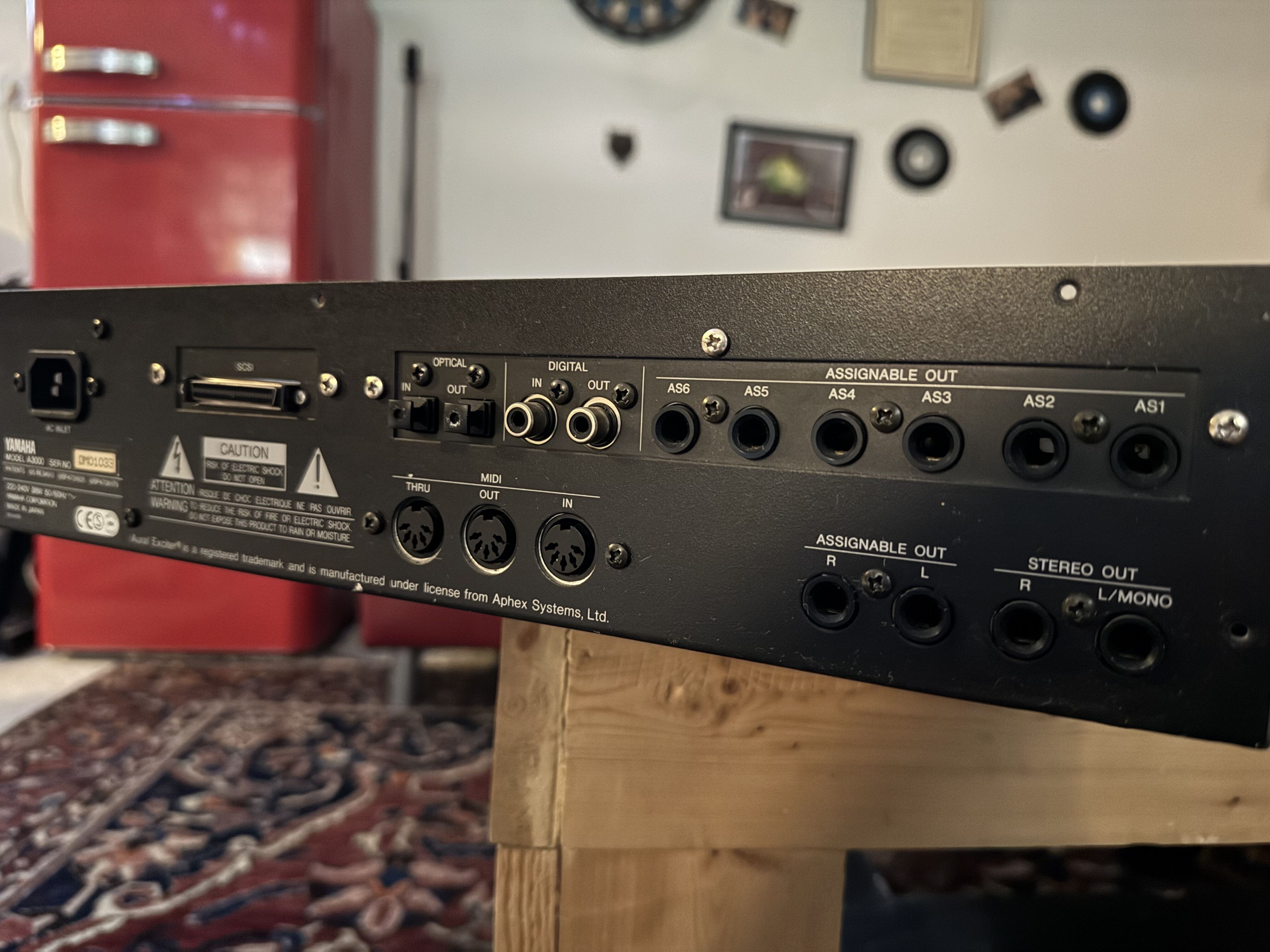 Yamaha A3000 V2 bien entretenu ET bluescsi v1 (Mod SD)