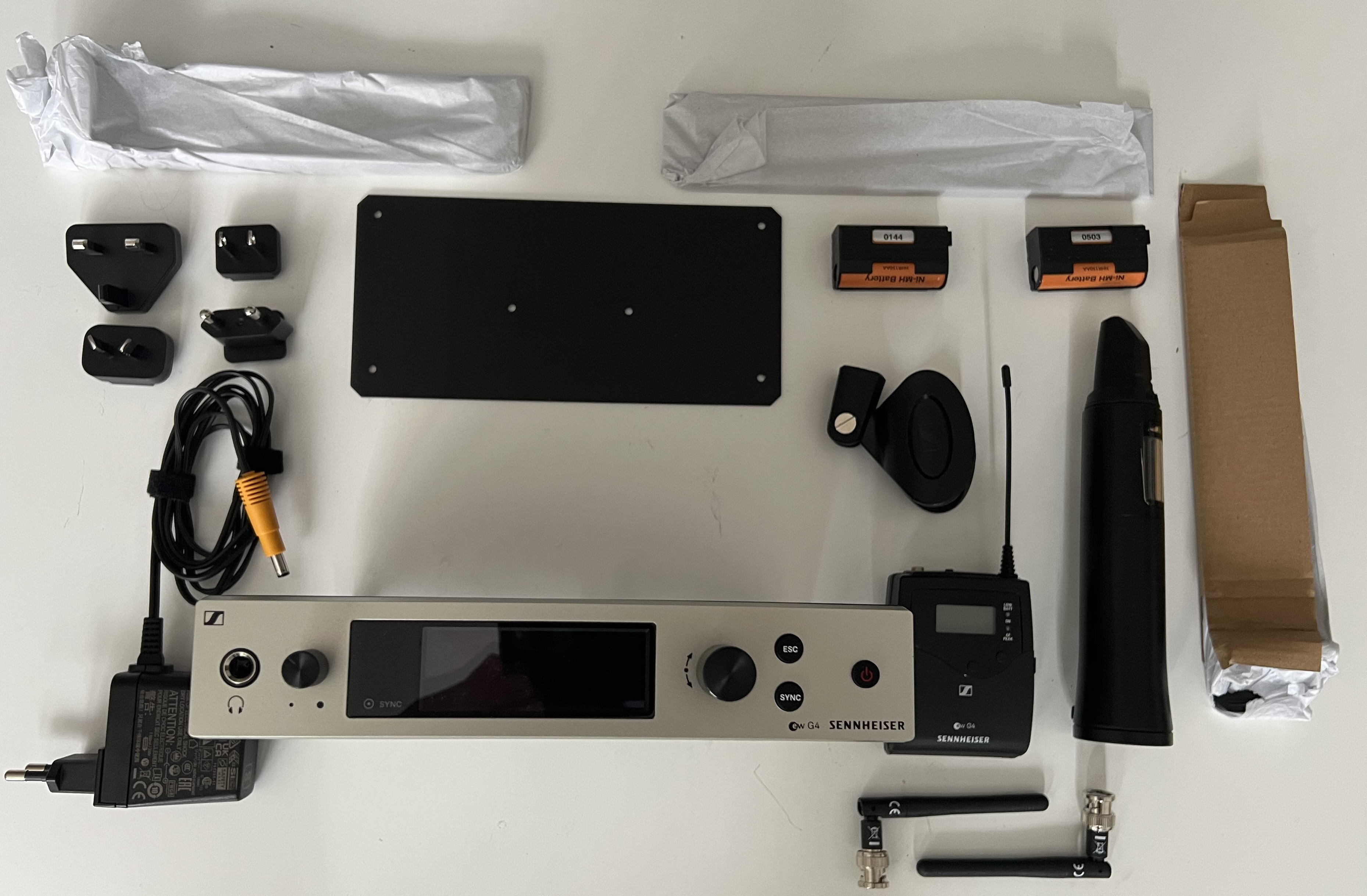 Sennheiser ew 300 G4 Base Combo BW Band + batteries