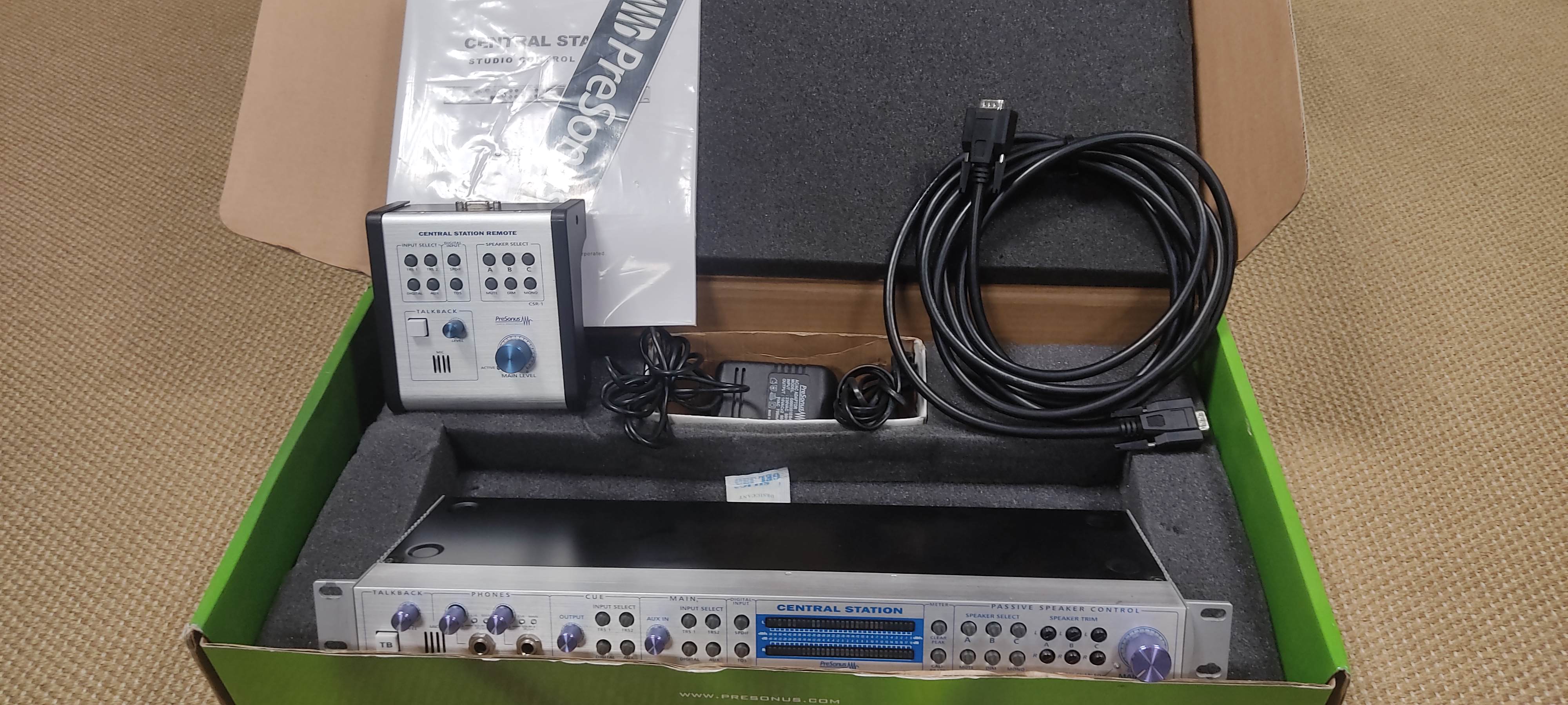 Presonus Central Station avec télécommande