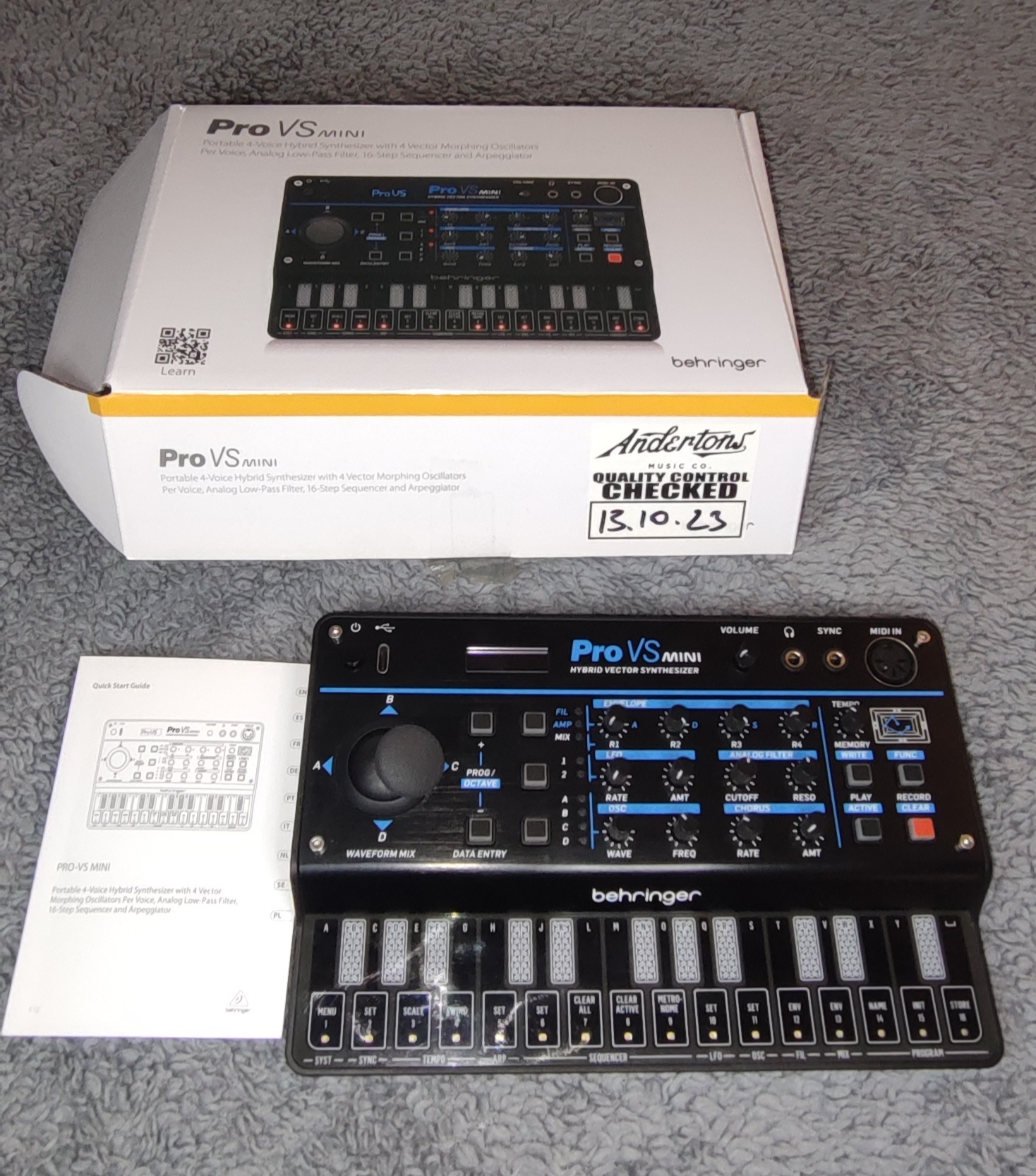 behringer pro vs mini 