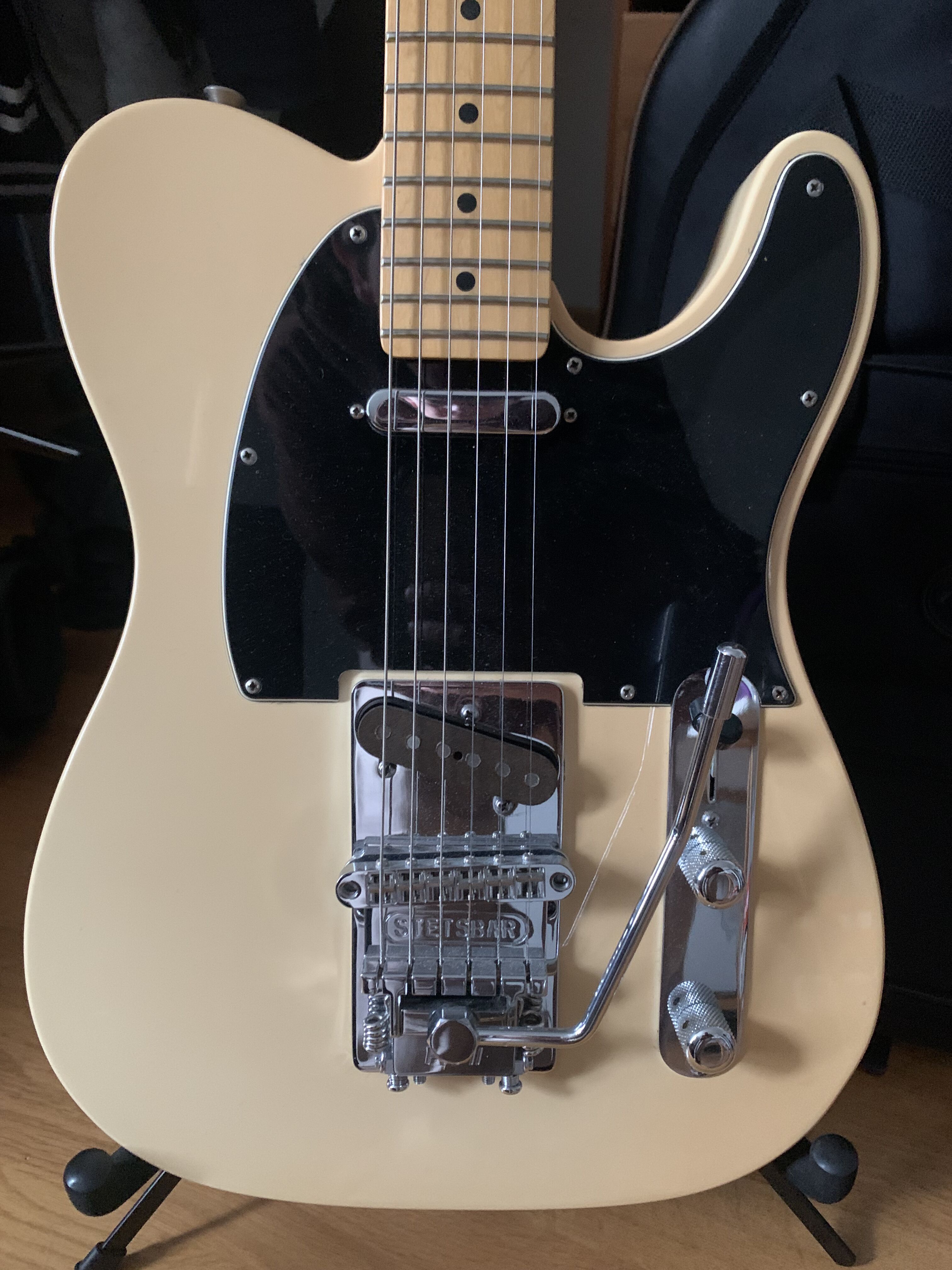 Vends Telecaster 60e anniversaire customisée