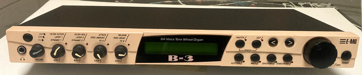 Vends E-MU B3 (expander orgue Hammond B3)