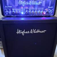 Tête d'ampli à lampes Hughes & Kettner GrandMeister Deluxe 40+Baffle TubeMeister 112 Box