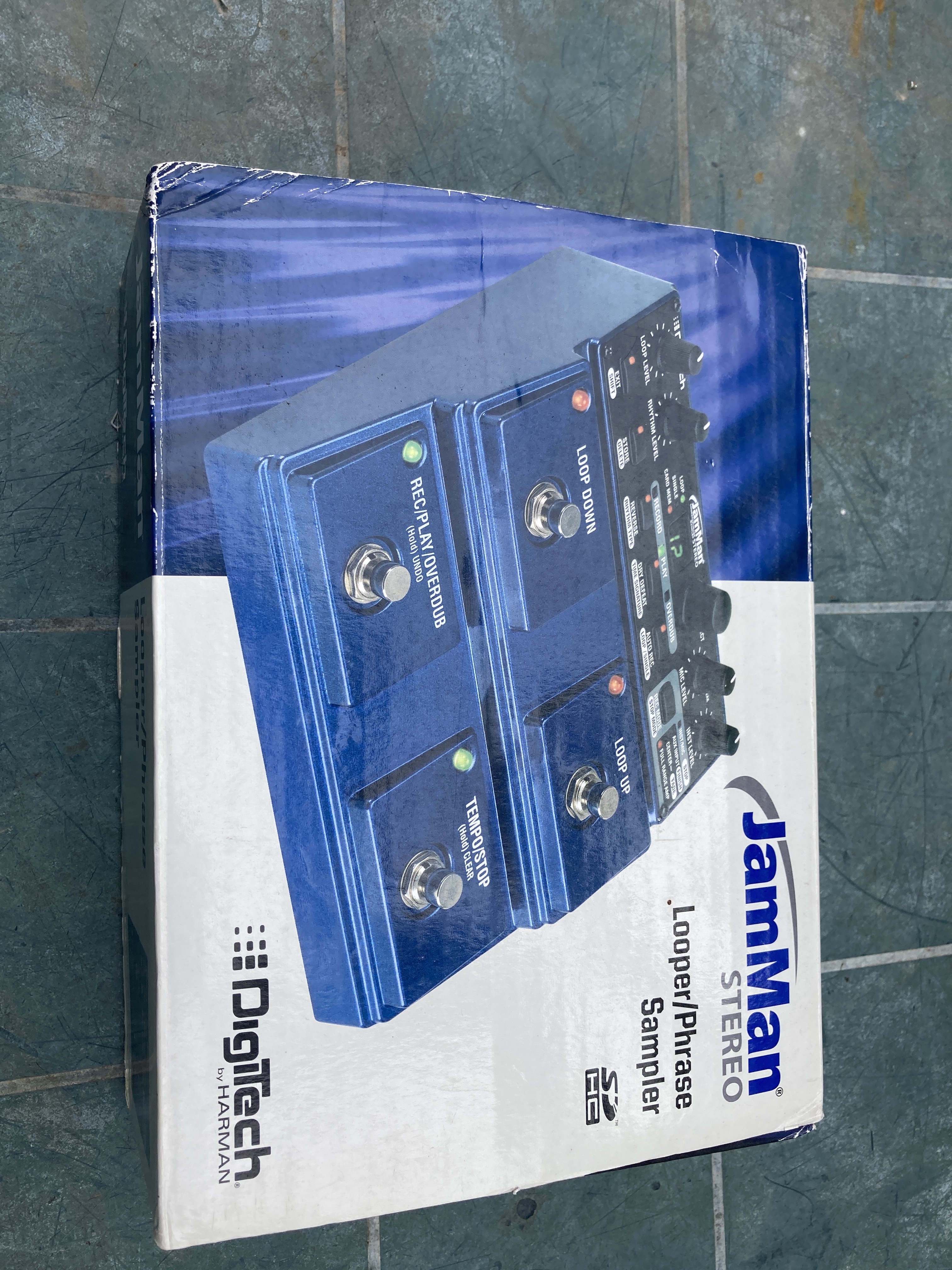 Vds Digitech JamMan stéréo complet avec boite d'origine