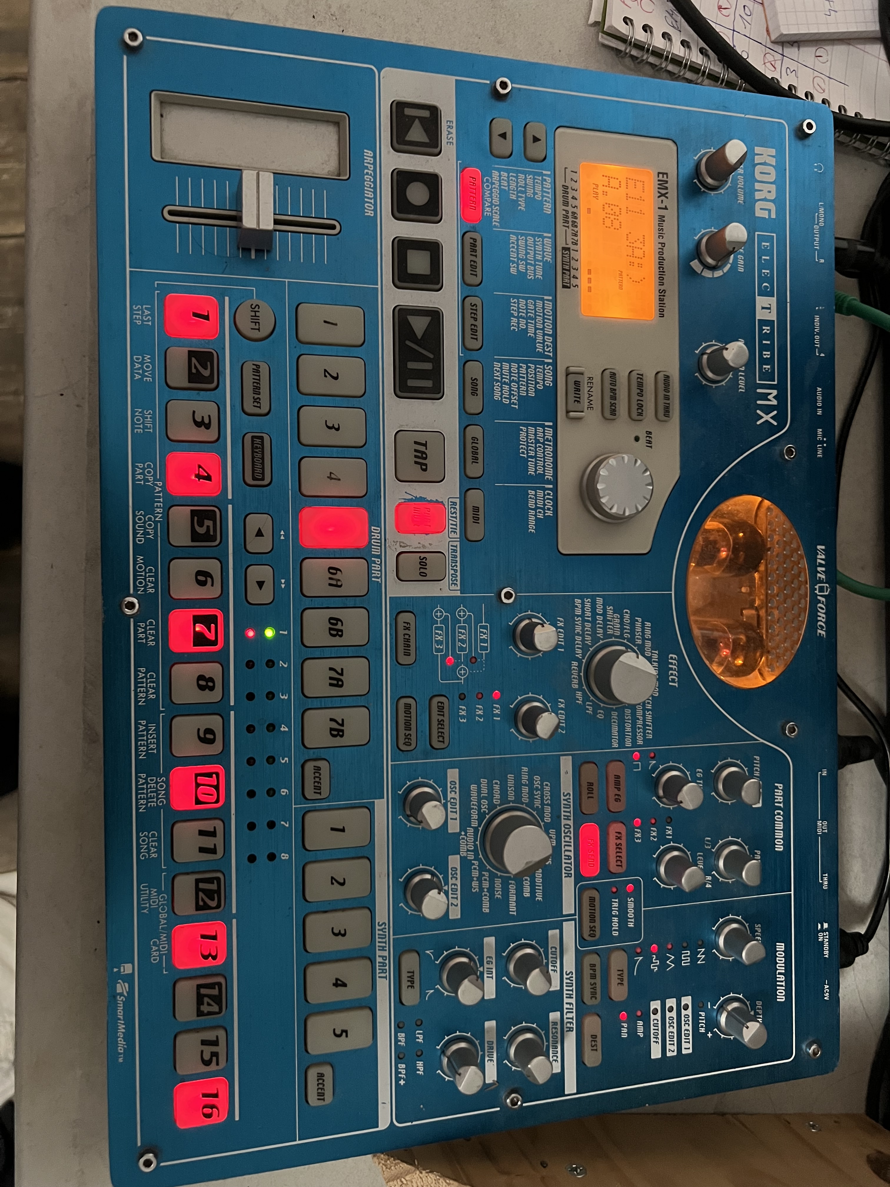 vend Korg emx 