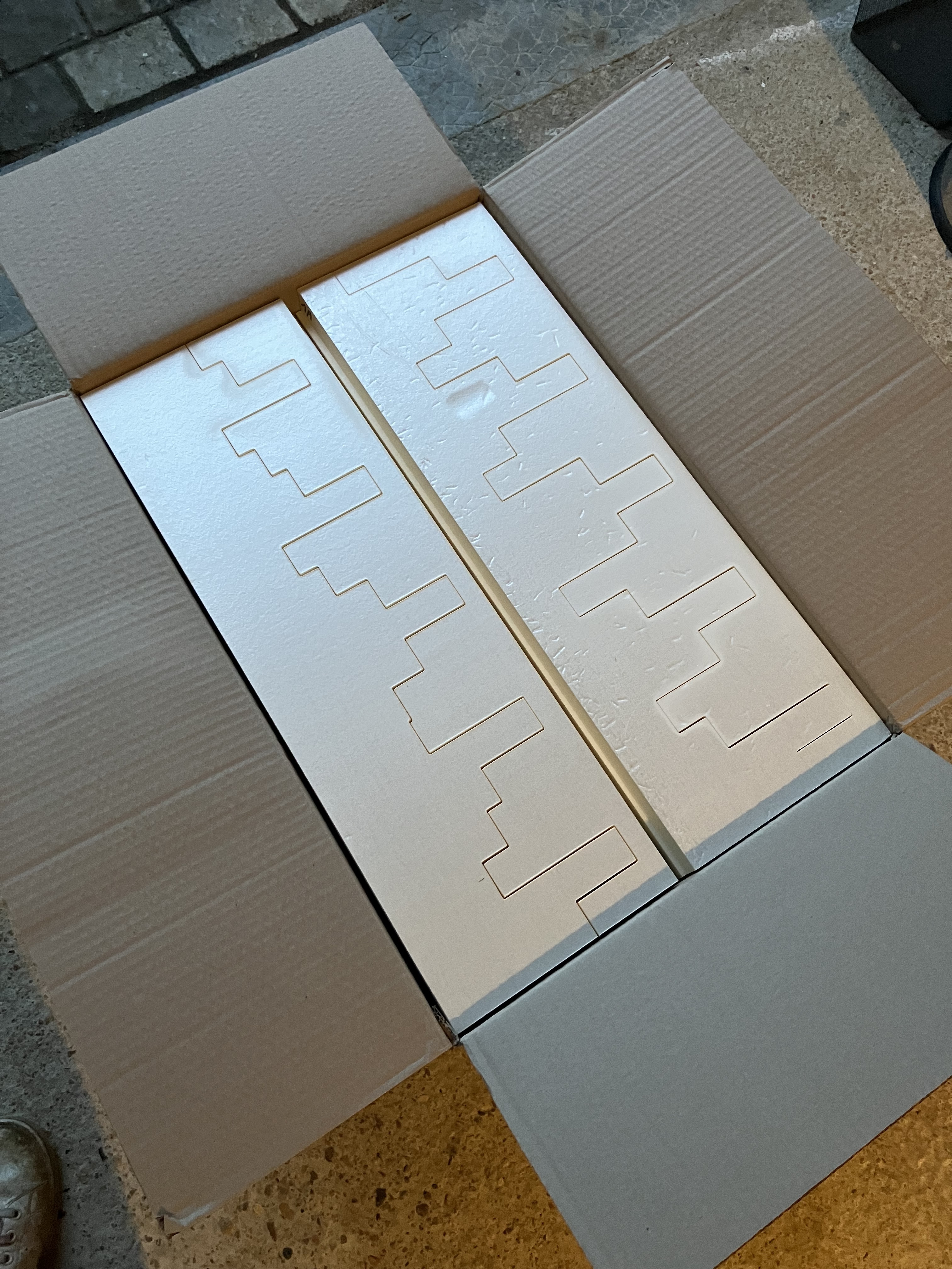 Lot 2 diffuseurs neufs a monter 60x60cm