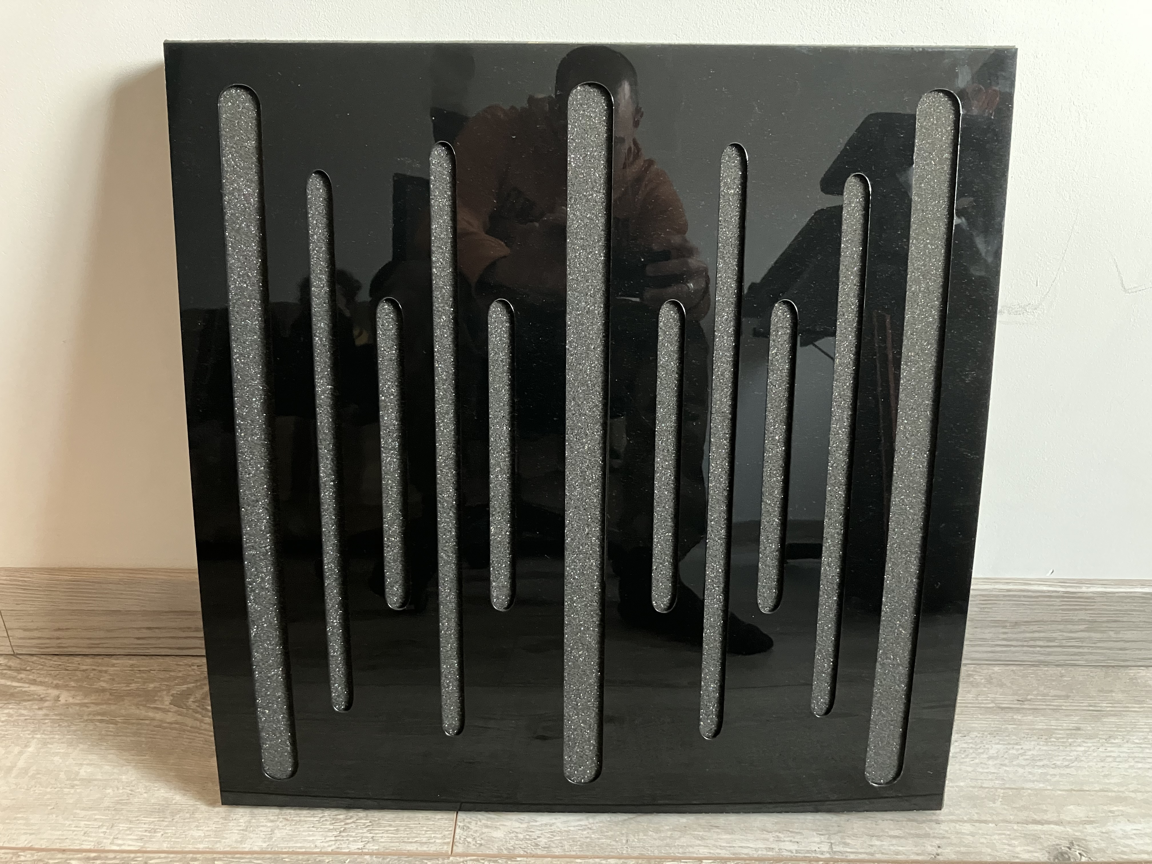 Lot 8 panneaux acoustiques 50x50x3,5cm