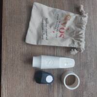 Bec saxophone ténor syos smoky 6 blanc