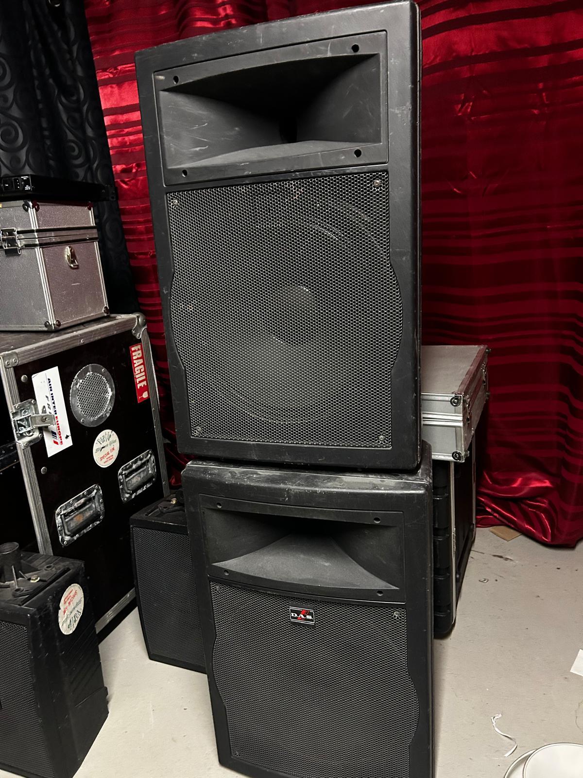 Vends enceintes DAS 12