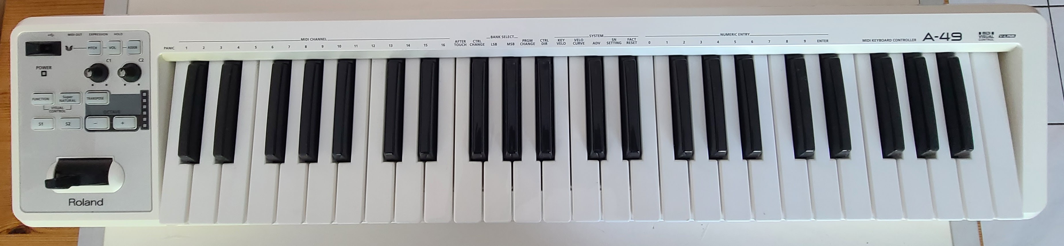 Vends Clavier maitre Roland A-49