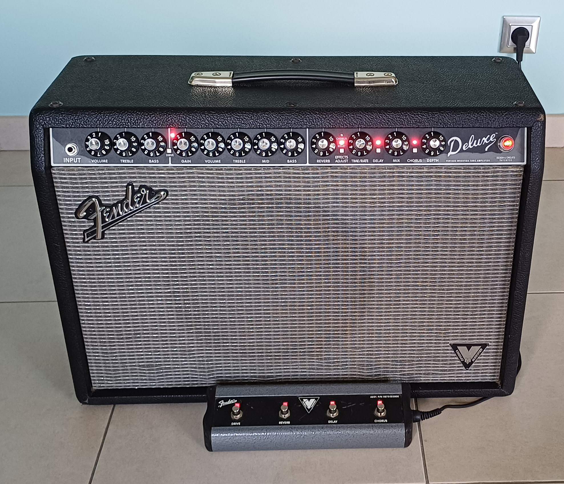 Vends Ampli Fender Deluxe Vintage Modified