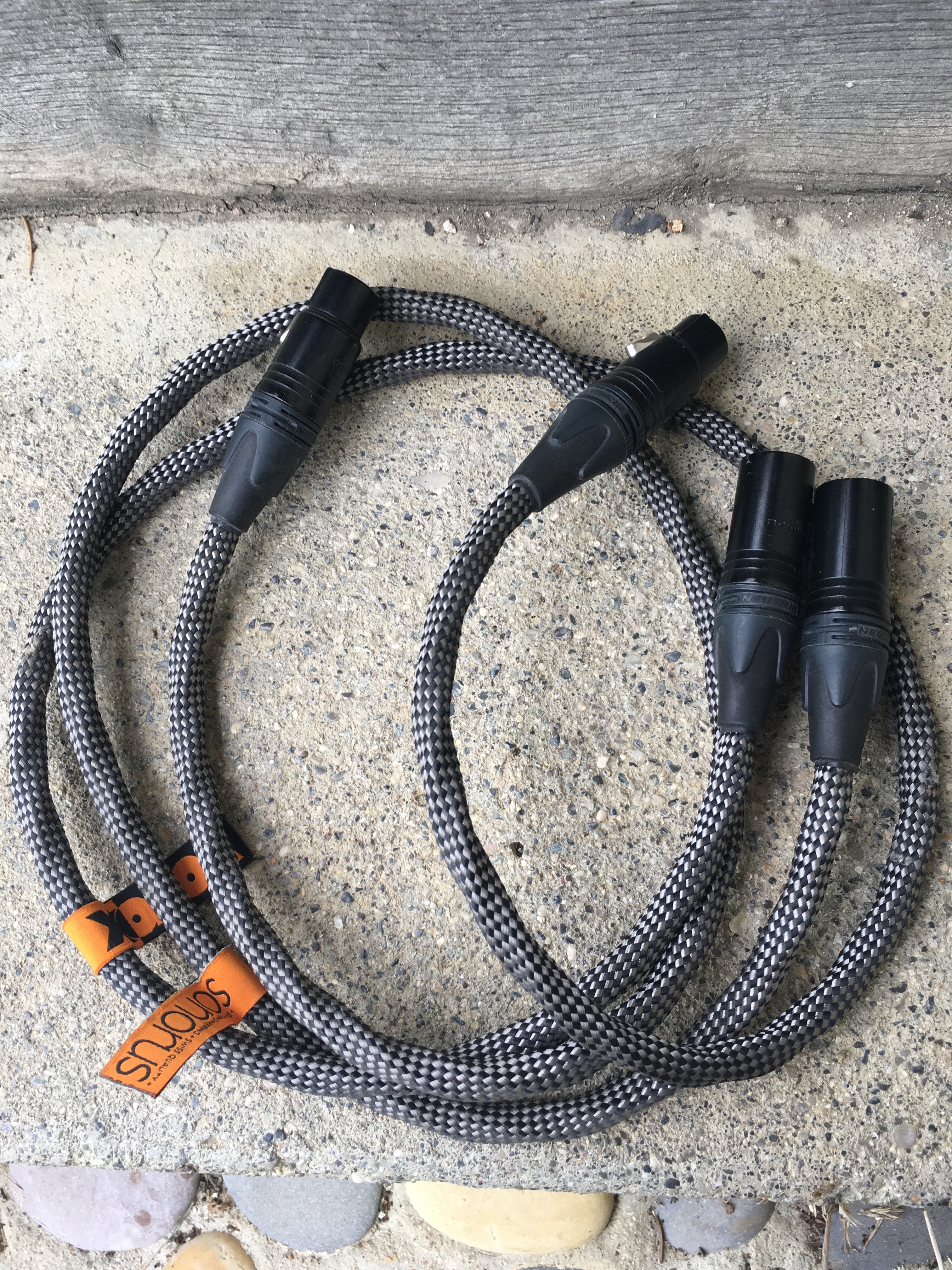 Paire de câbles Vovox Sonorus Direct XLR/XLR