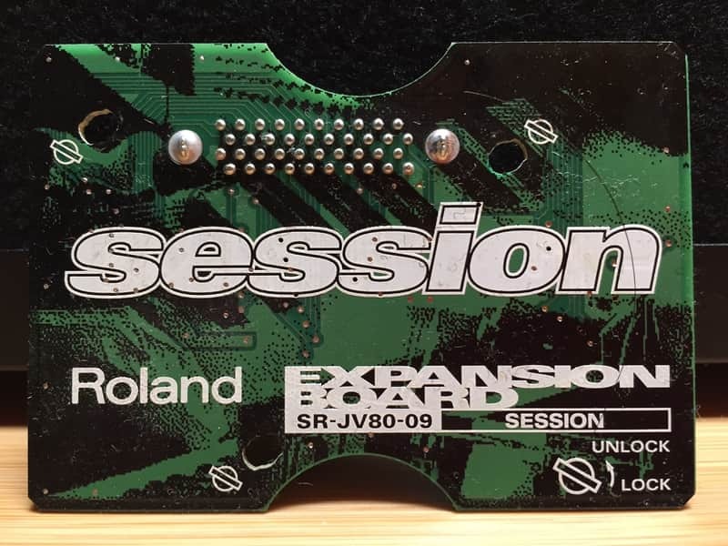 Carte d'extension Roland SR-JV80-09 "Session" – État Nickel