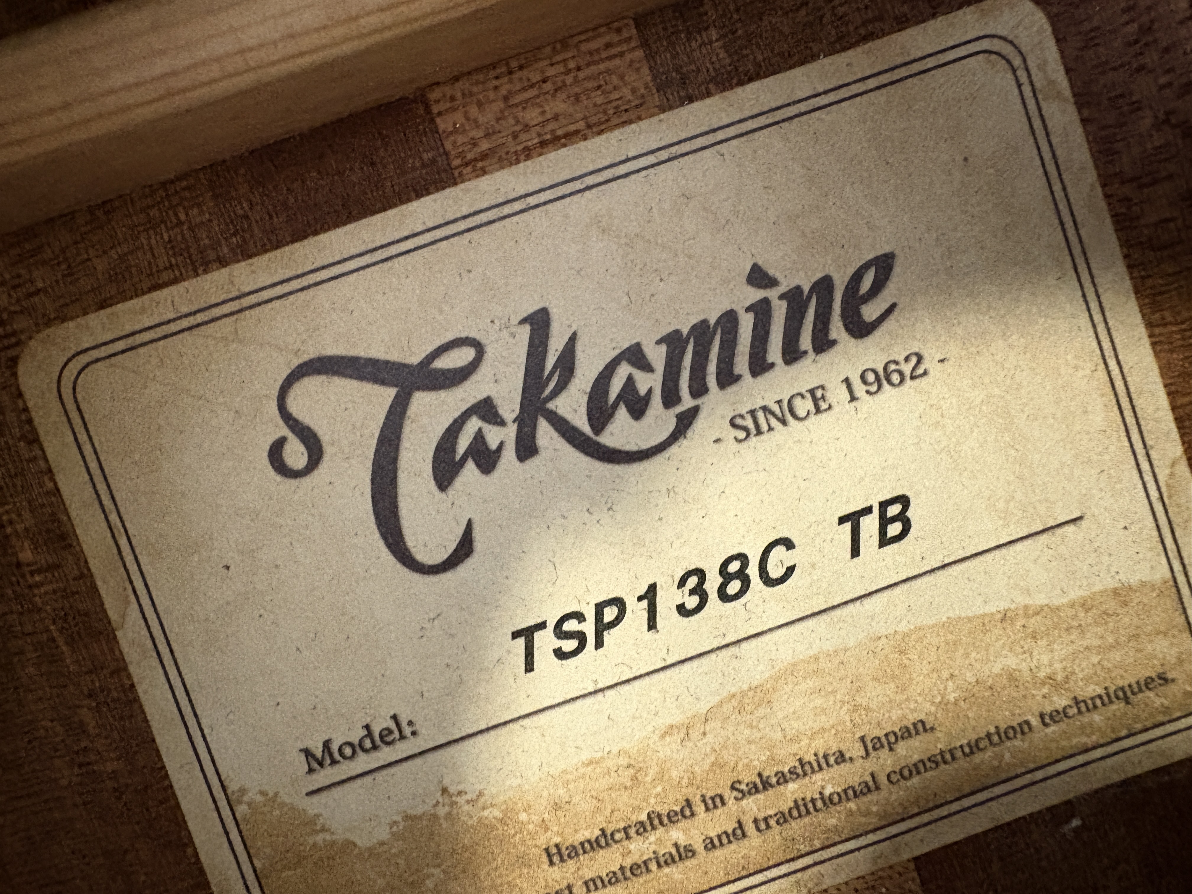 Takamine TSP138C (40160)