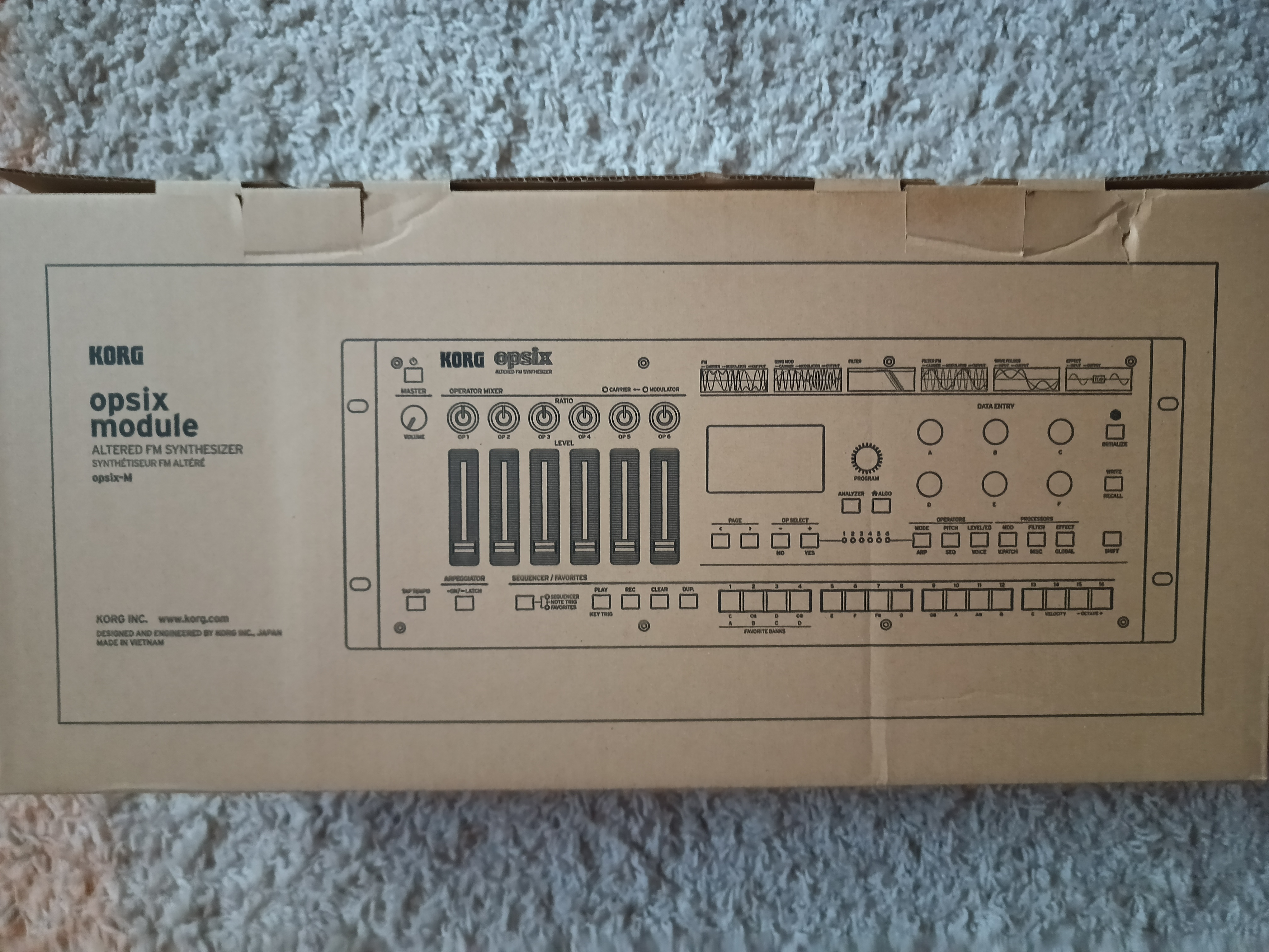 A vendre korg Opsix module