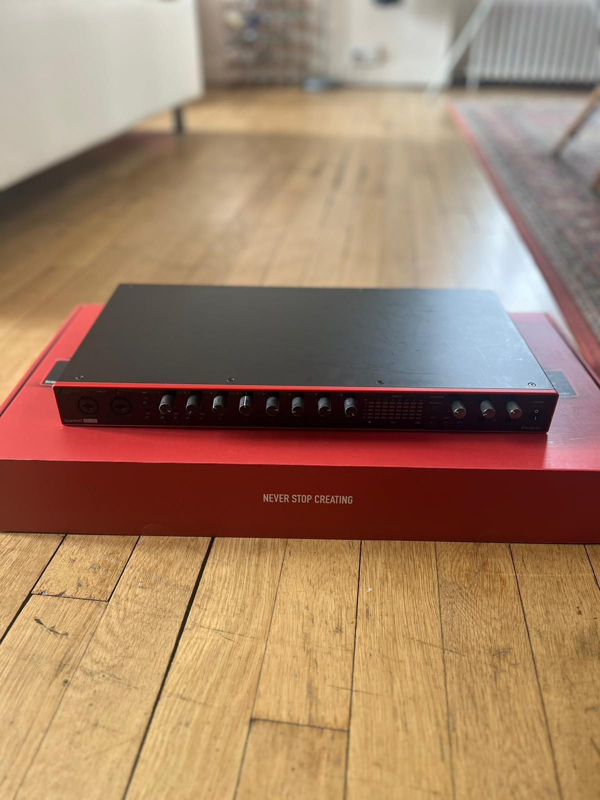 Vends focusrite 18i20