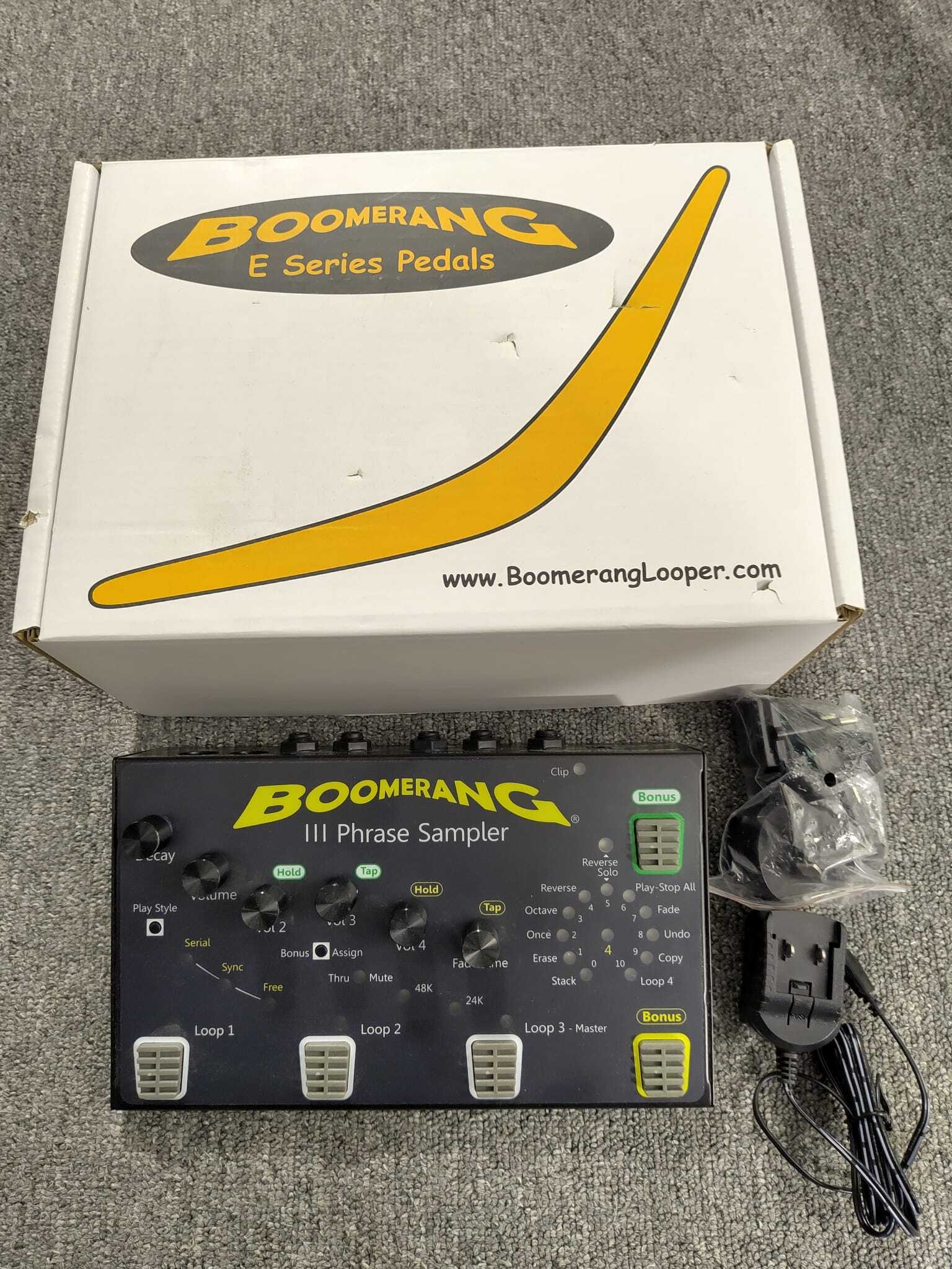 Boomerang III Phrase Sampler