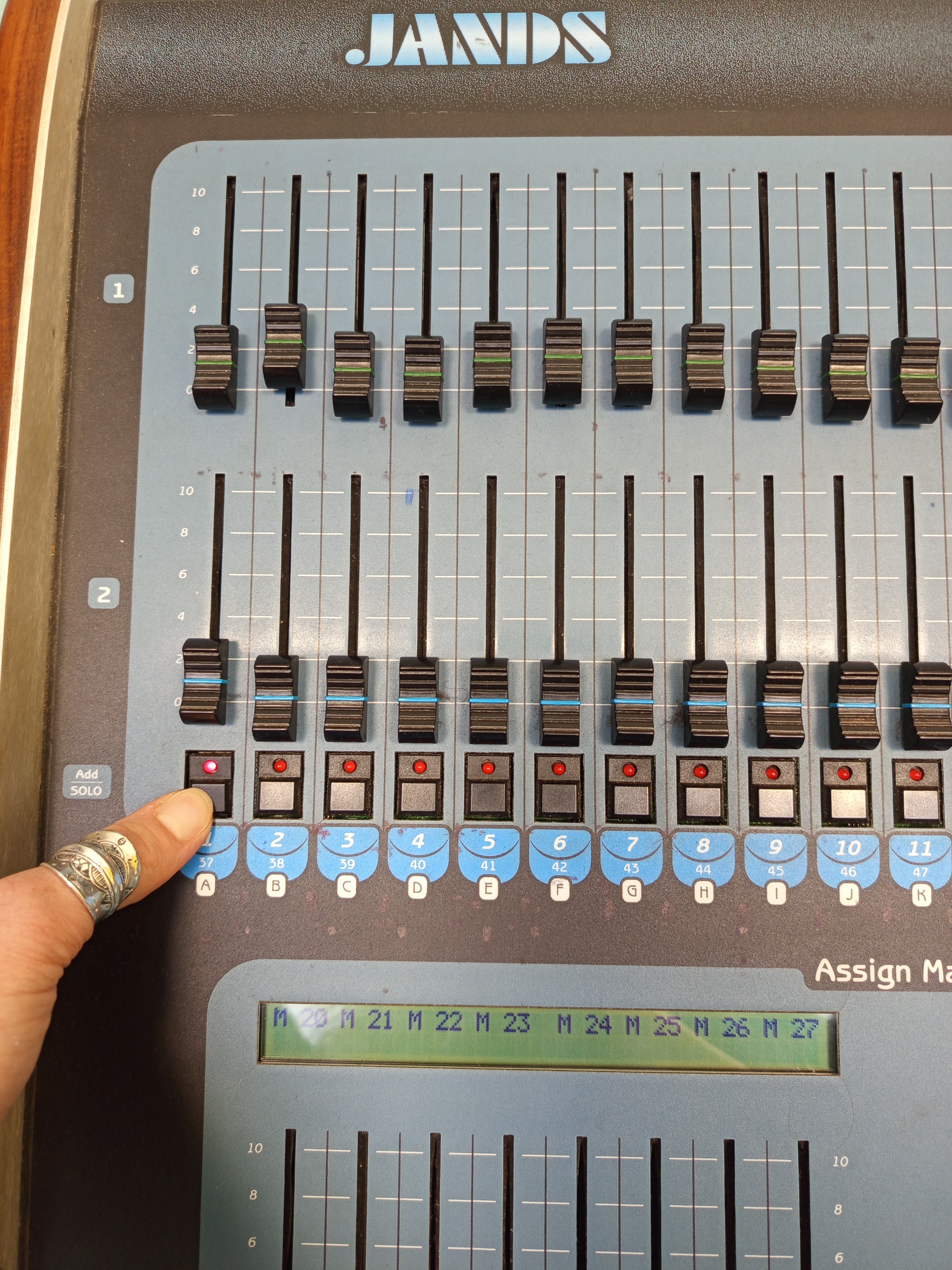 Vends Console lumière mixte JANDS Event 416