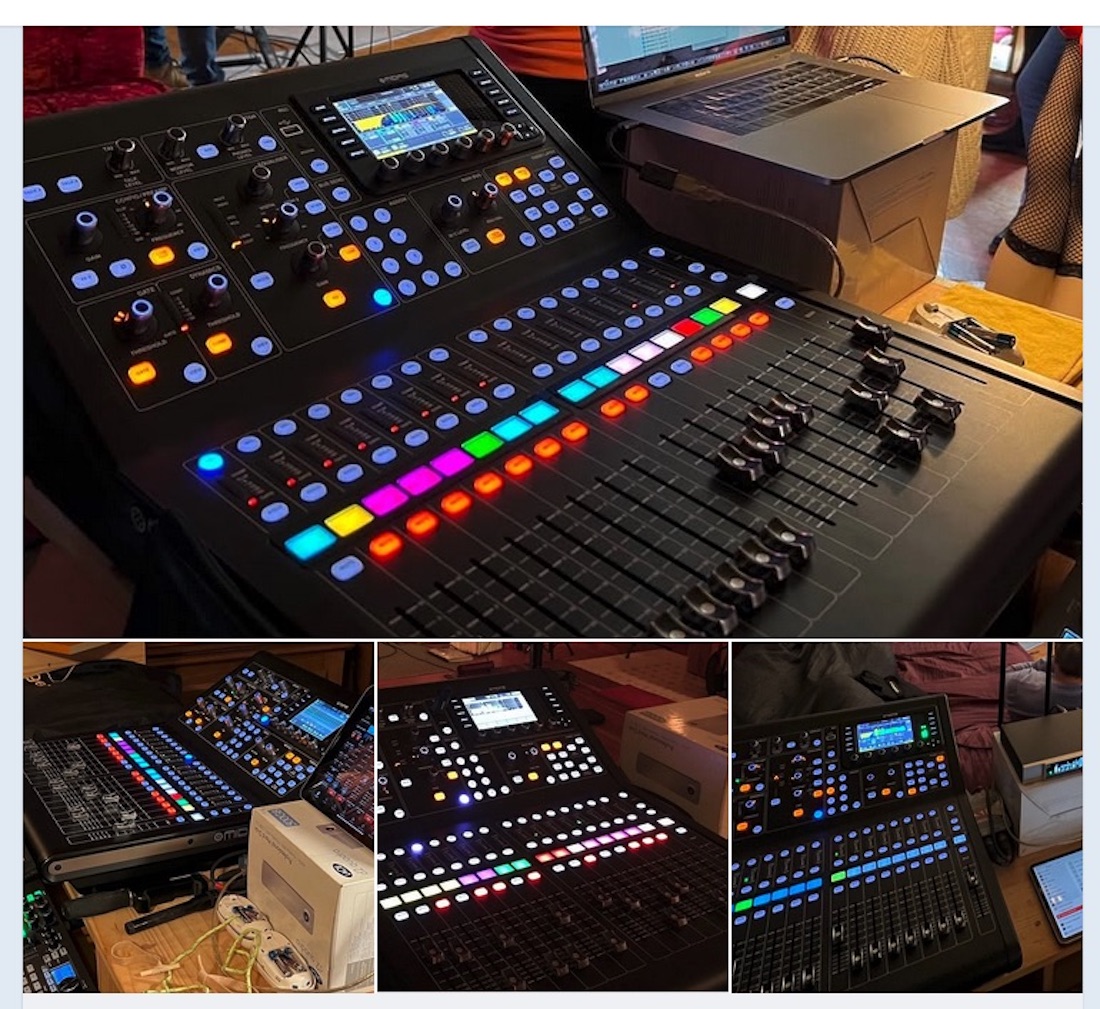 LOT Console MIDAS M32R LIVE + Multipaire PRO MOGAMI 15m