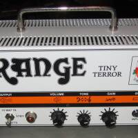 Orange Tiny Terror 15W lampes +mods