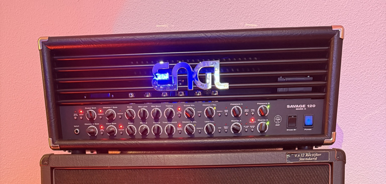 Engl Savage 120 Head Mark II E610II 4-Channel 120-Watt Guitar Amp Head 2023 - Black