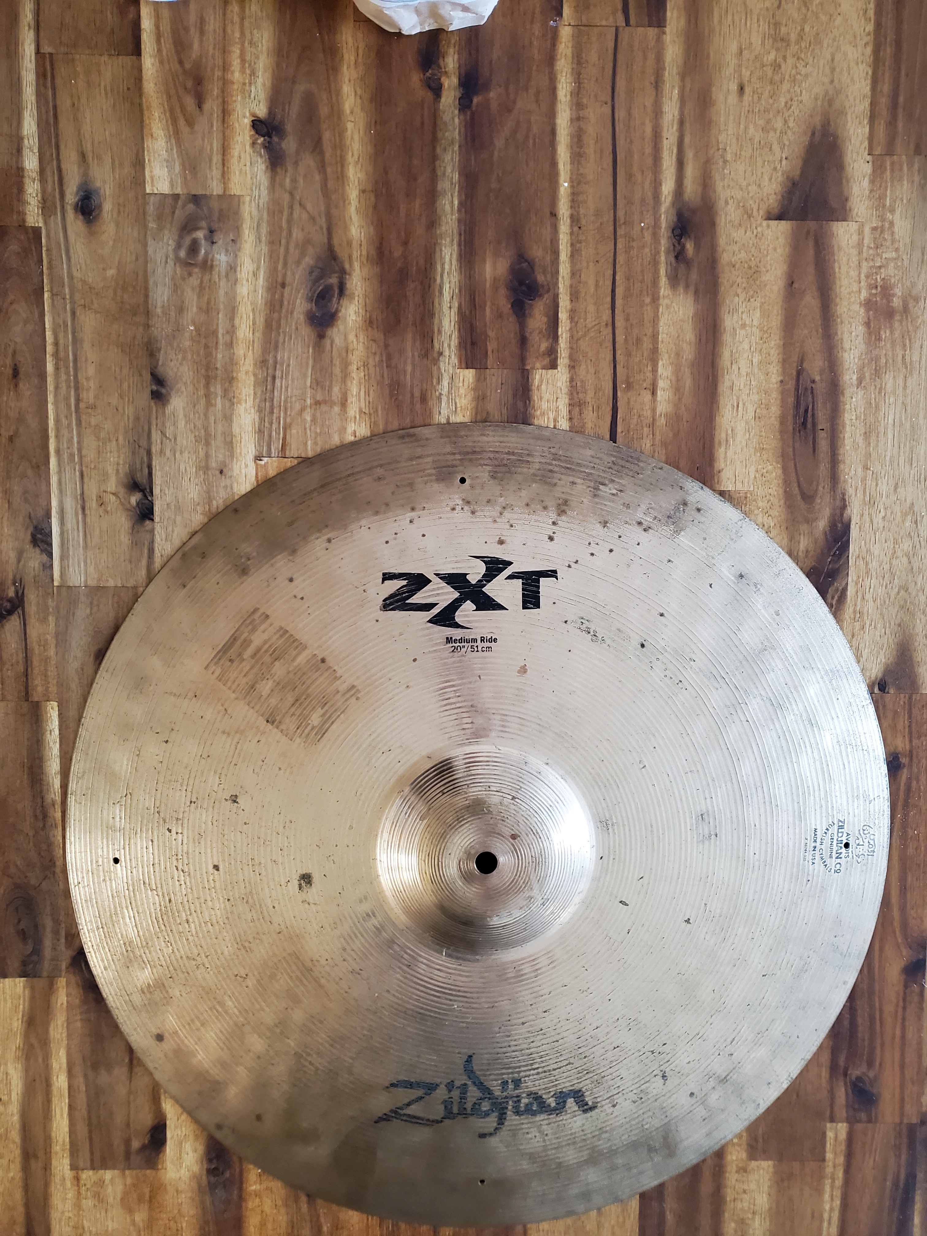 Cymbale ride Zildjian ZXT medium ride 80's