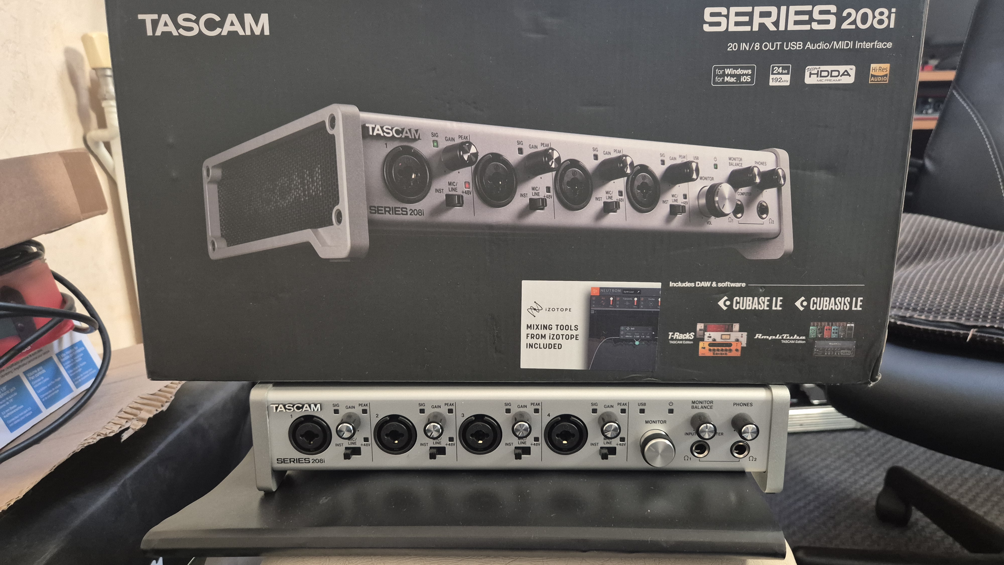 Carte som Tascam Series 208i