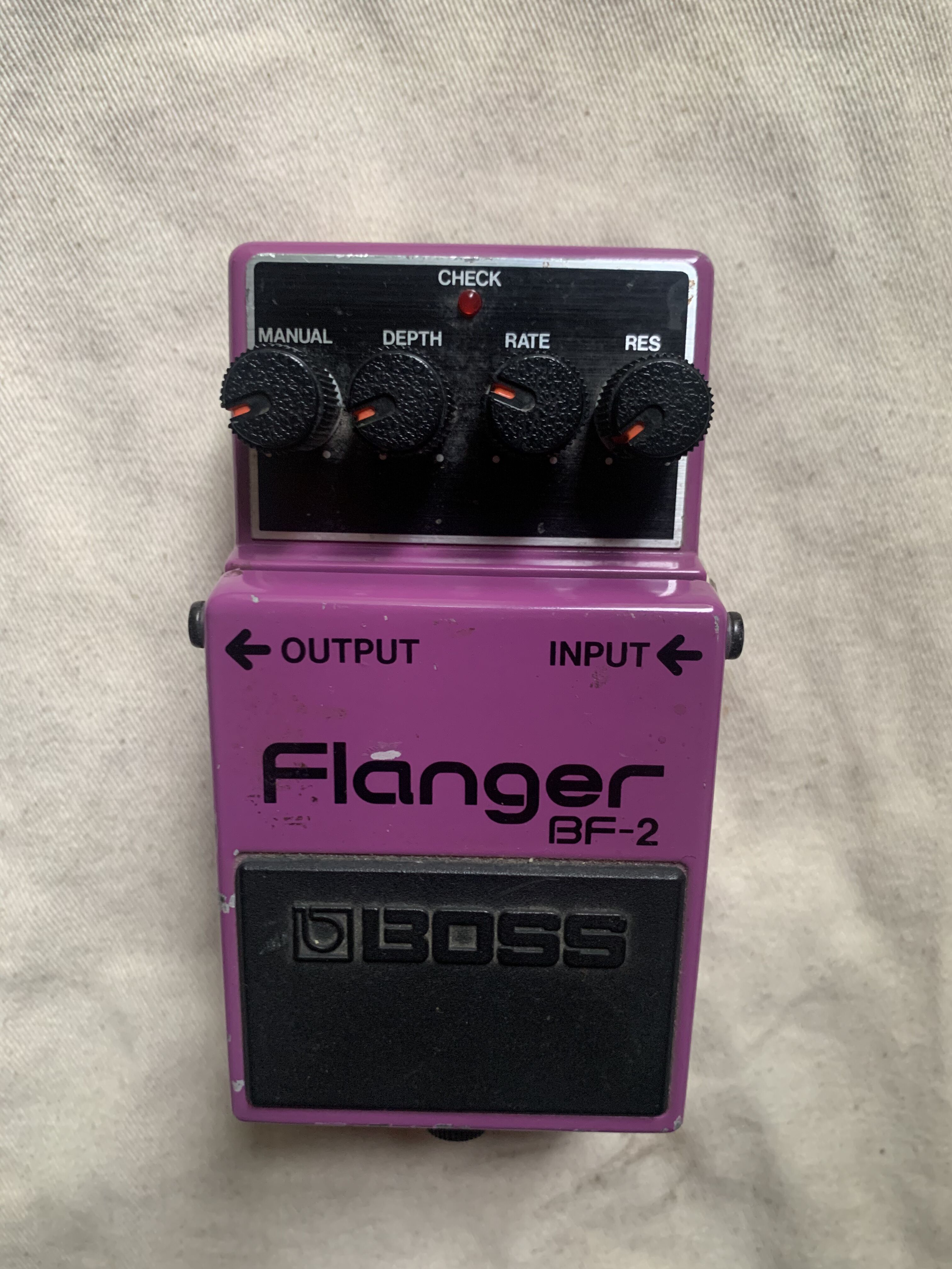 Vends Boss BF-2 (green label, made in Japan)