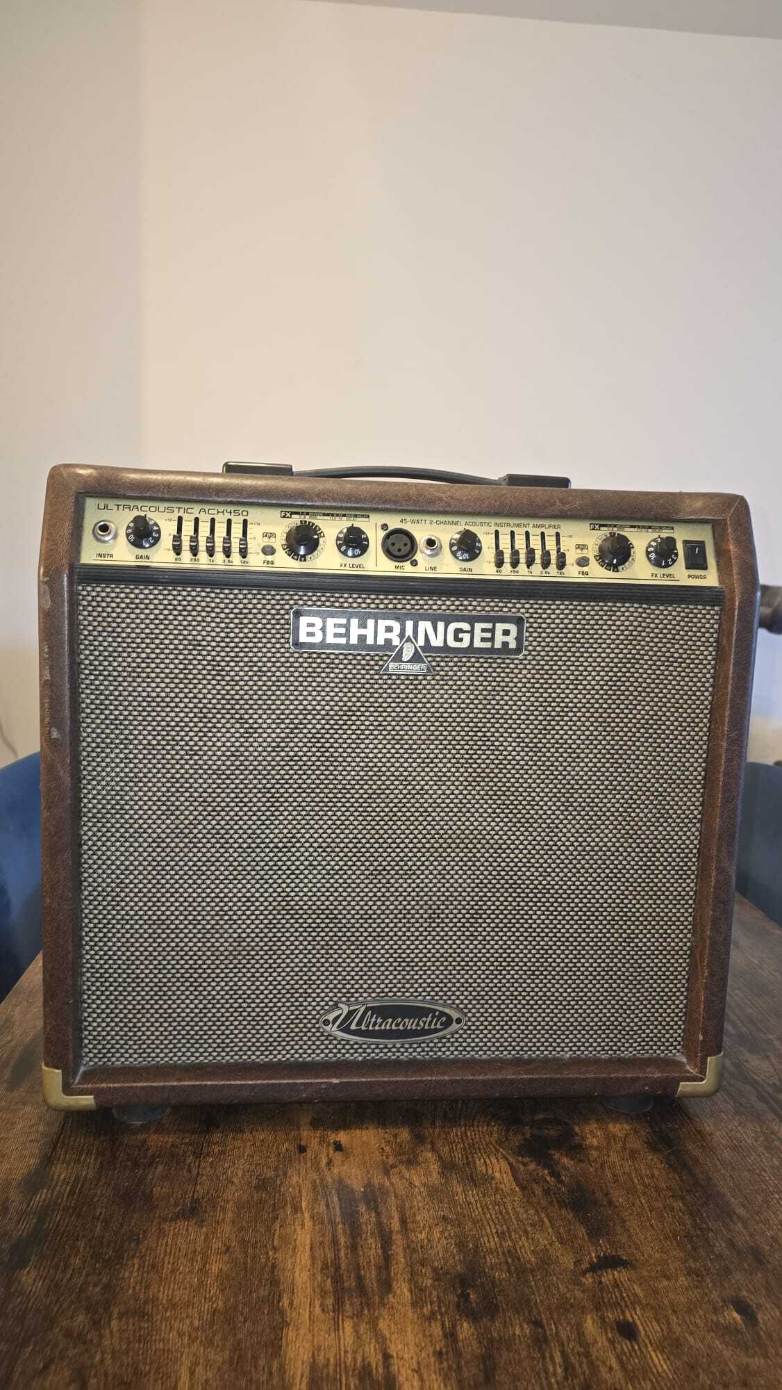 Behringer ACX450 Ultracoustic - Ampli guitare électro-acoustique / basse / micro