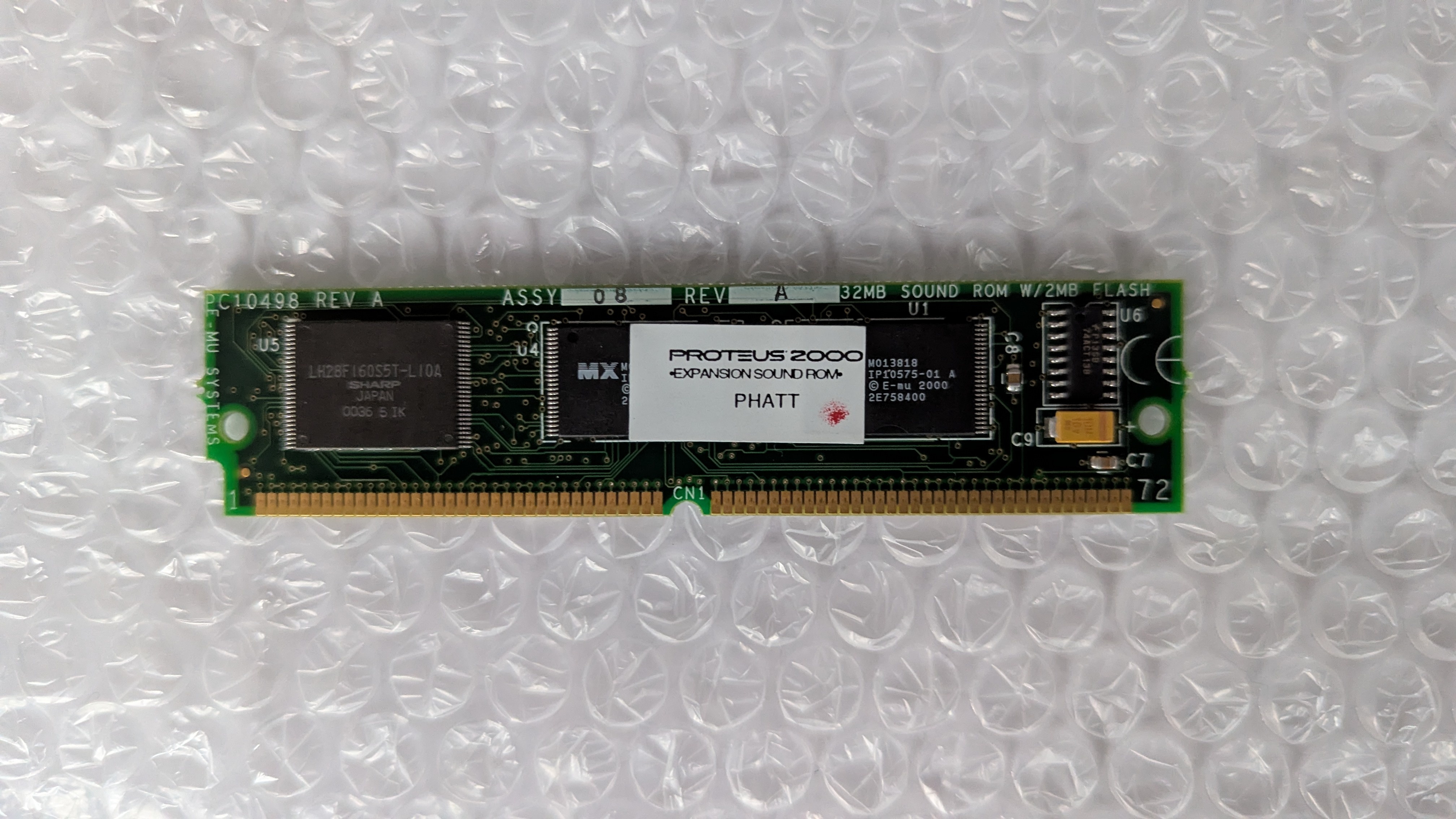 Vends ROM E-MU Pure Phatt